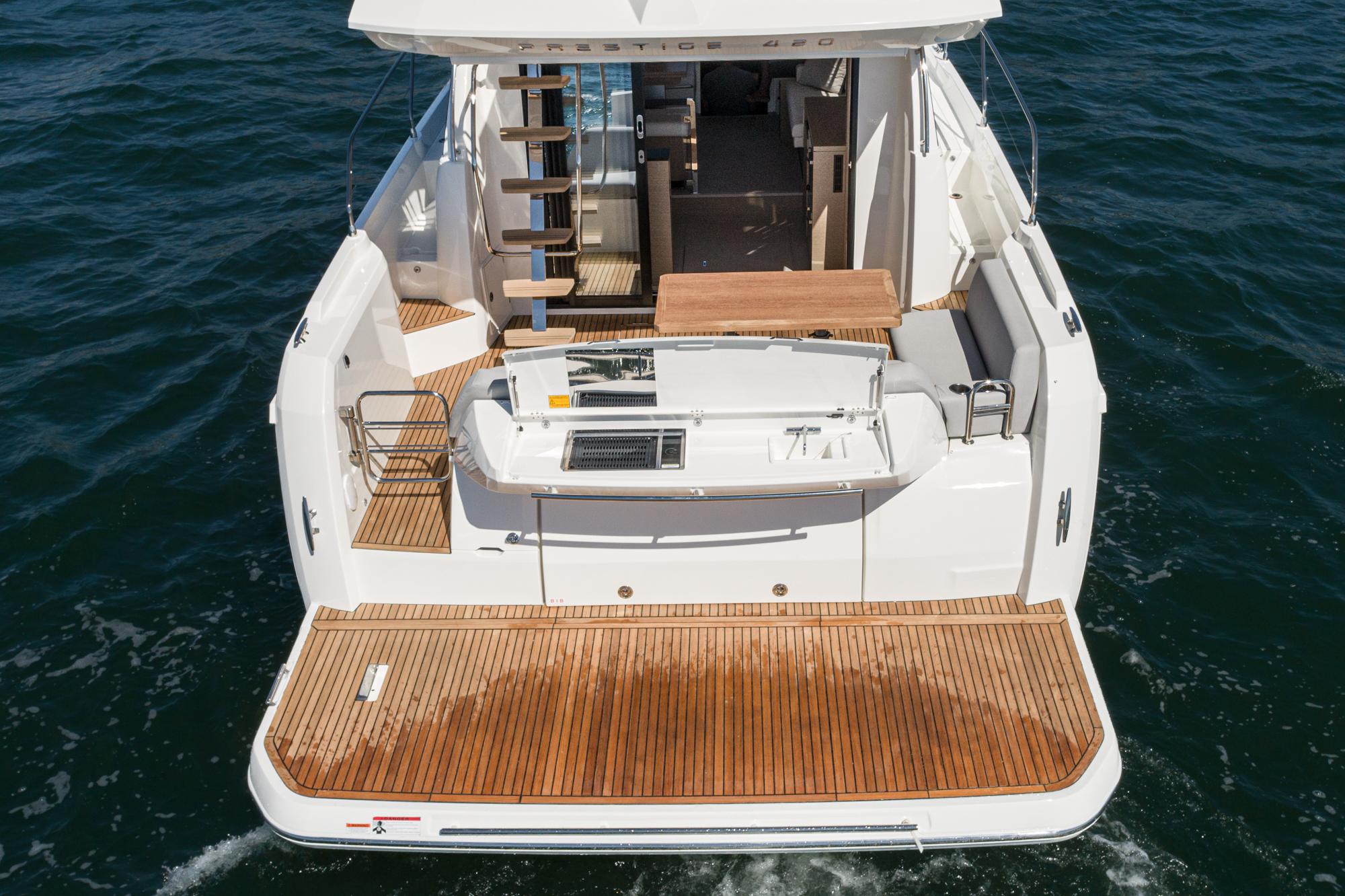 2024 Prestige 420 Fly #PR148F inventory image at Sun Country Marine Group, San Diego Harbor Island 2024 Prestige 420 Fly #PR148F inventory image at Sun Country Marine Group, San Diego Harbor Island