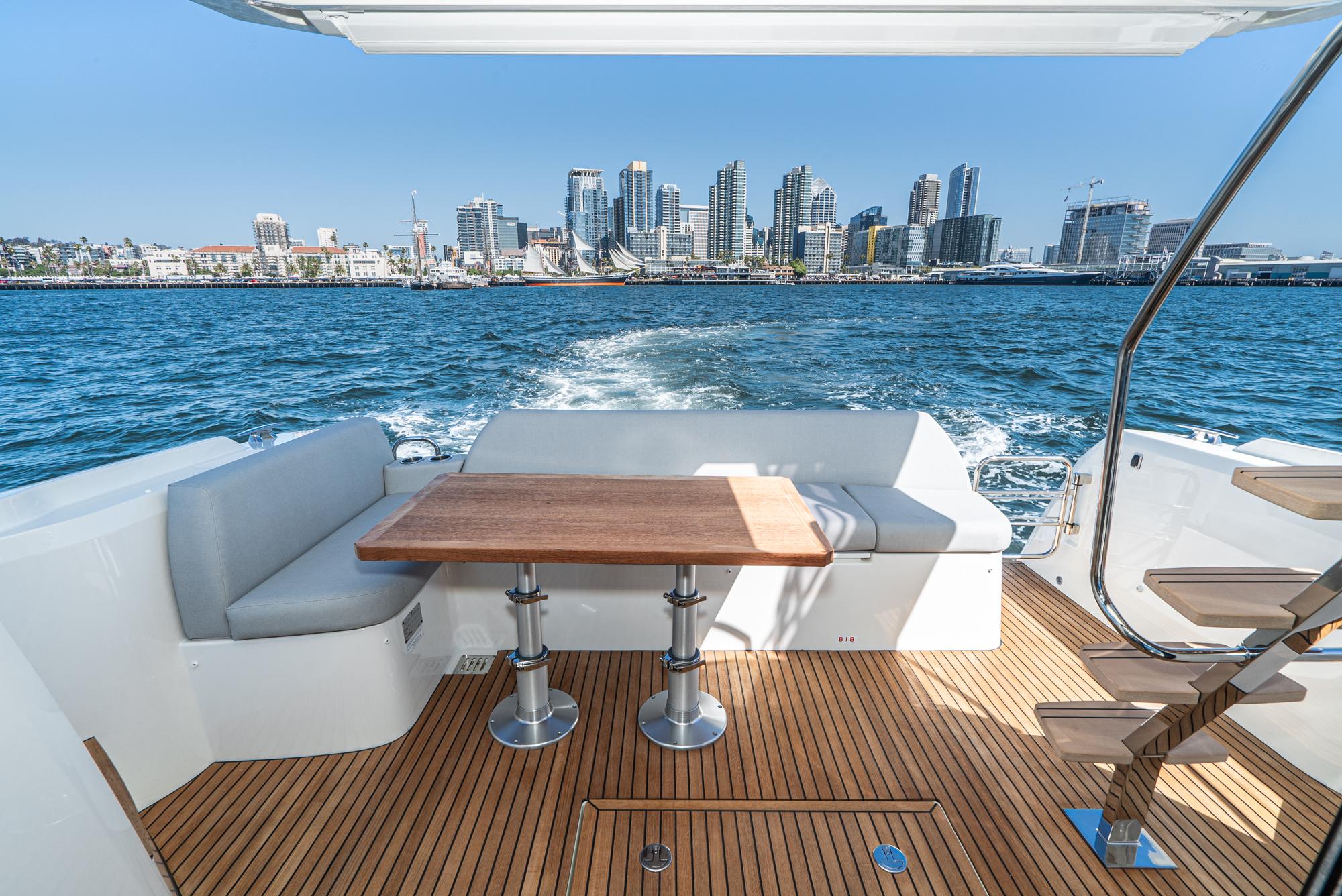 2024 Prestige 420 Fly #PR148F inventory image at Sun Country Marine Group, San Diego Harbor Island 2024 Prestige 420 Fly #PR148F inventory image at Sun Country Marine Group, San Diego Harbor Island