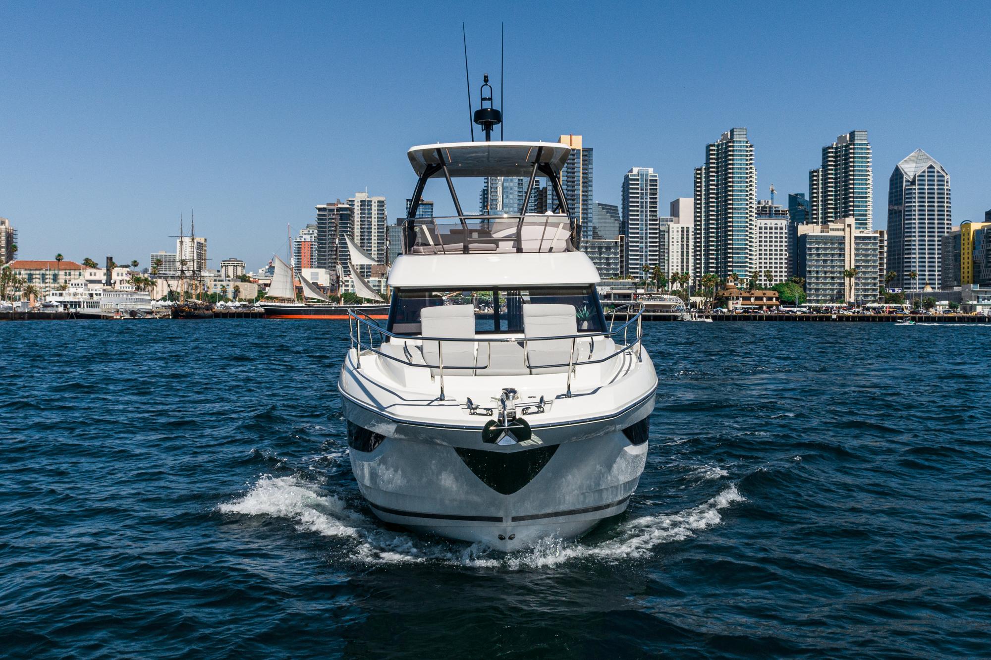 2024 Prestige 420 Fly #PR148F inventory image at Sun Country Marine Group, San Diego Harbor Island 2024 Prestige 420 Fly #PR148F inventory image at Sun Country Marine Group, San Diego Harbor Island