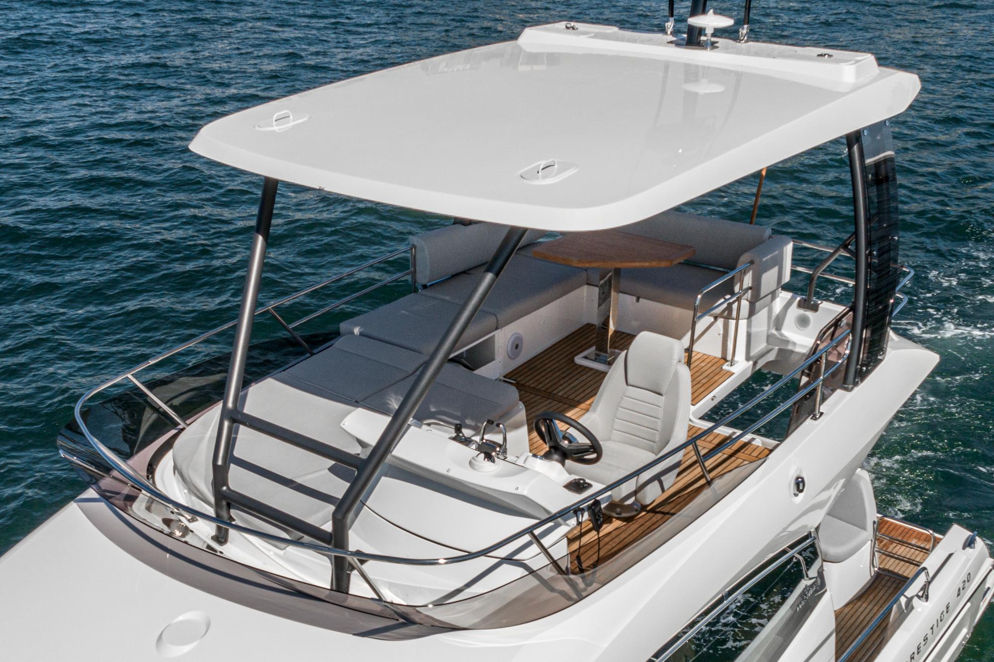 2024 Prestige 420 Fly #PR148F inventory image at Sun Country Marine Group, San Diego Harbor Island 2024 Prestige 420 Fly #PR148F inventory image at Sun Country Marine Group, San Diego Harbor Island