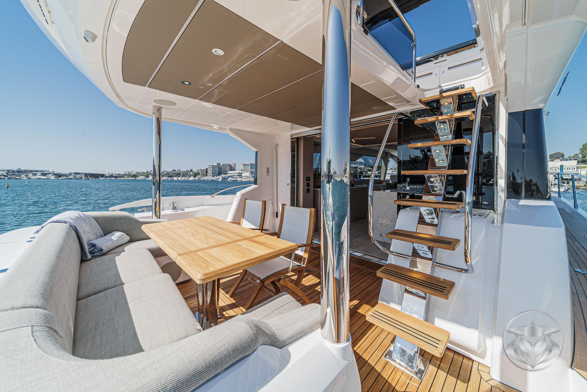 2025 Sunseeker Manhattan 68 #SS728 inventory image at Sun Country Marine Group, Newport Marina 2025 Sunseeker Manhattan 68 #SS728 inventory image at Sun Country Marine Group, Newport Marina
