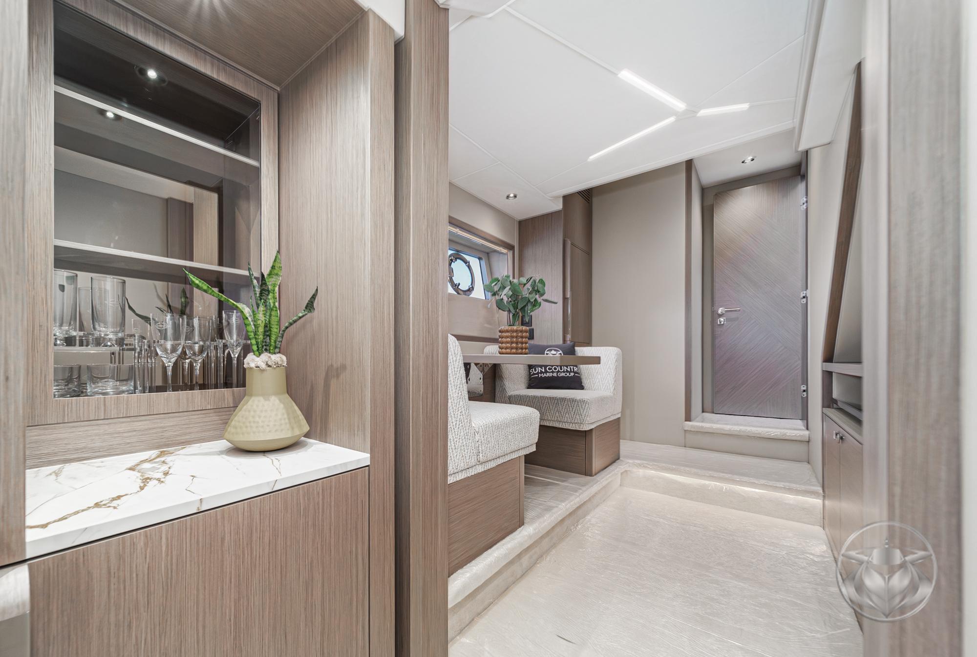 2025 Sunseeker Manhattan 68 #SS728 inventory image at Sun Country Marine Group, Newport Marina 2025 Sunseeker Manhattan 68 #SS728 inventory image at Sun Country Marine Group, Newport Marina