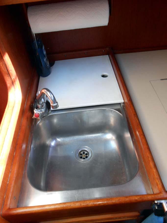 Double stainless sink