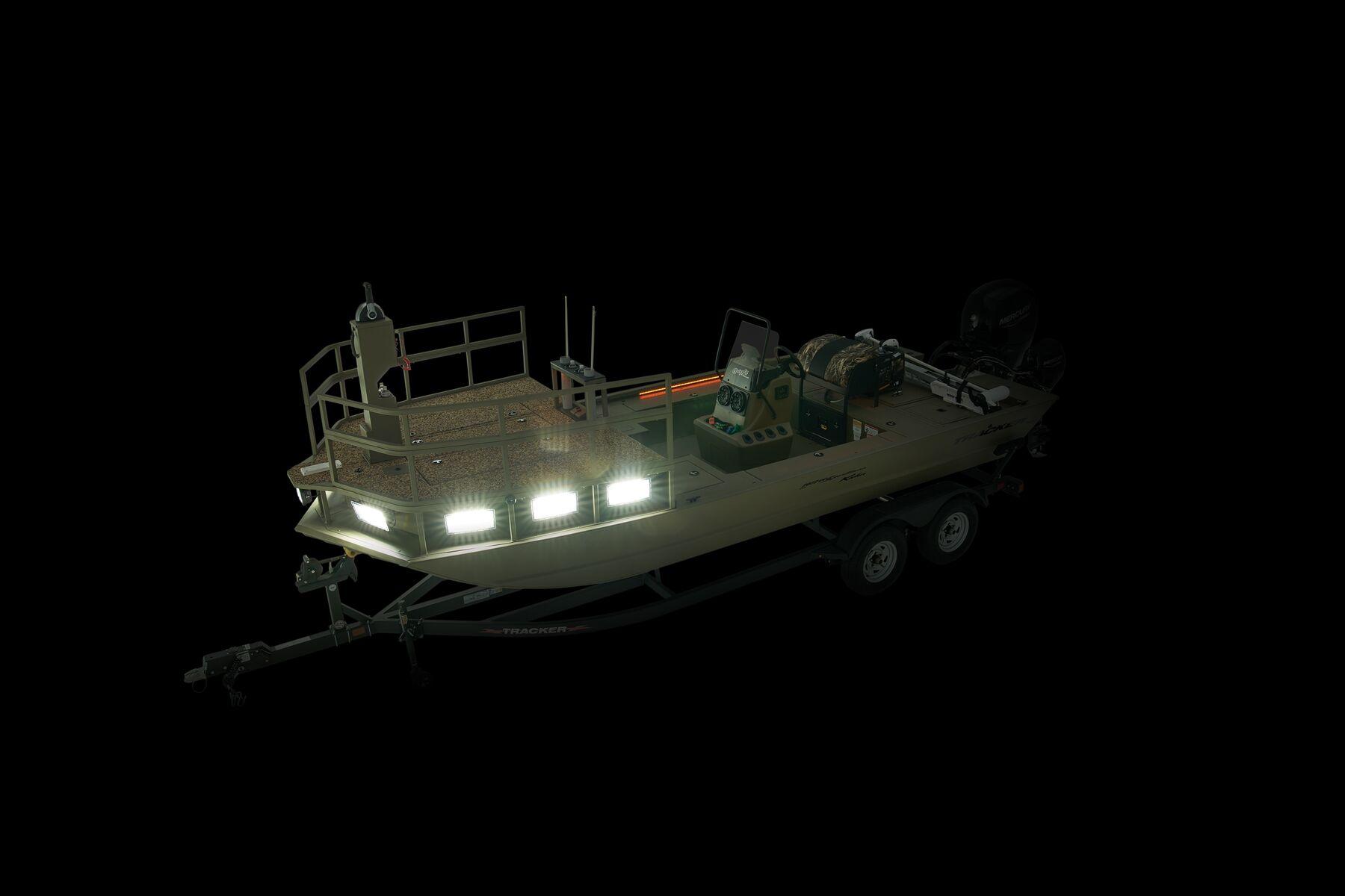 bass pro shop bowfishing boats with kickers