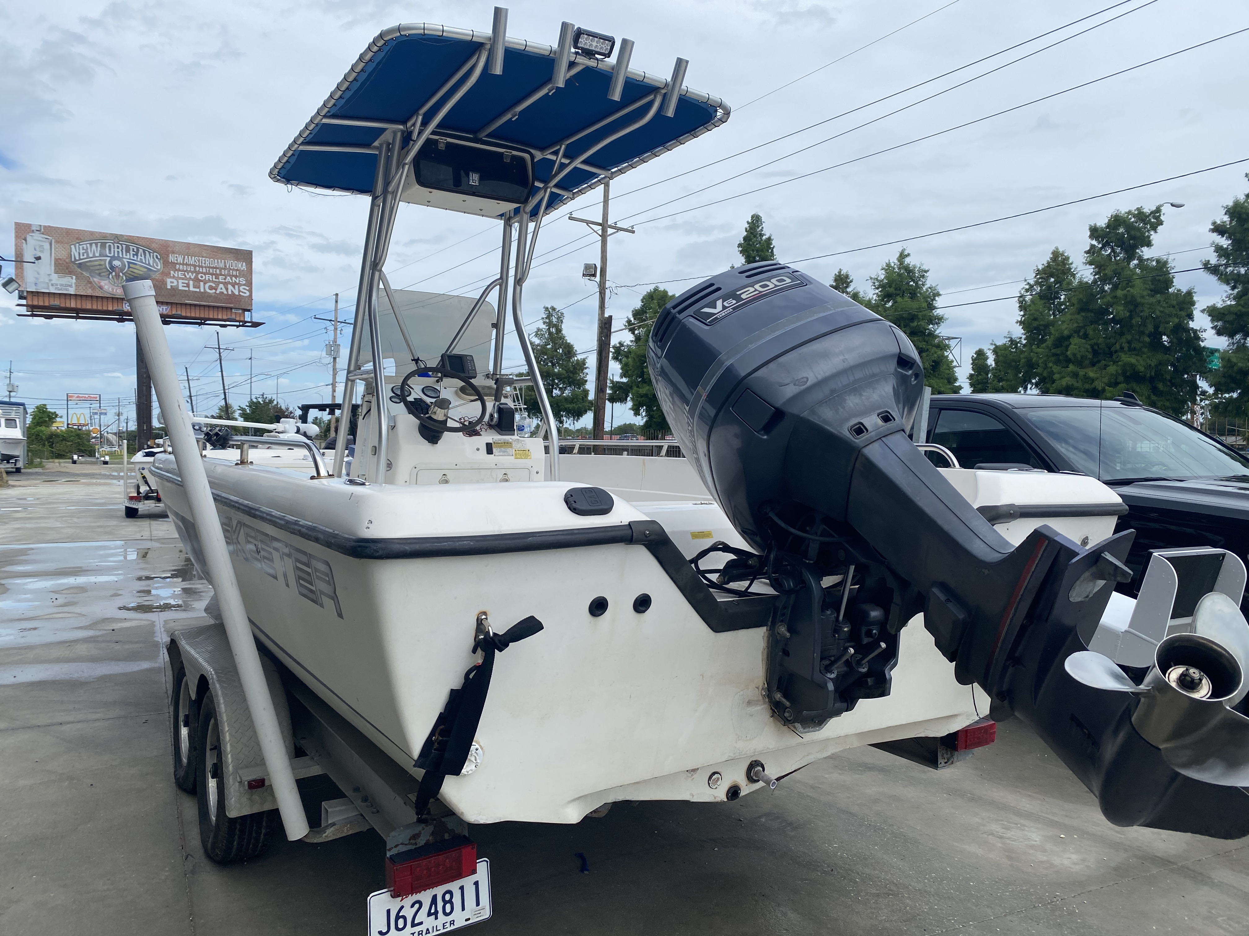 2001 Skeeter boat for sale, model of the boat is ZX22 & Image # 2 of 19