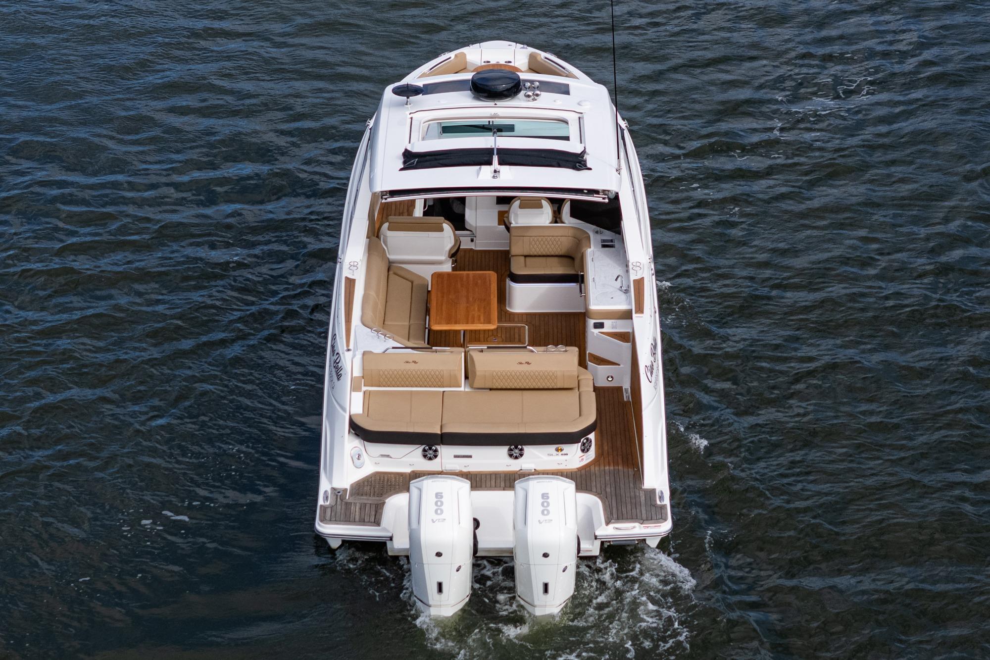 2023 Sea Ray SLX 400 Outboard #TBMB1313LLC inventory image at Sun Country Marine Group, Newport Beach