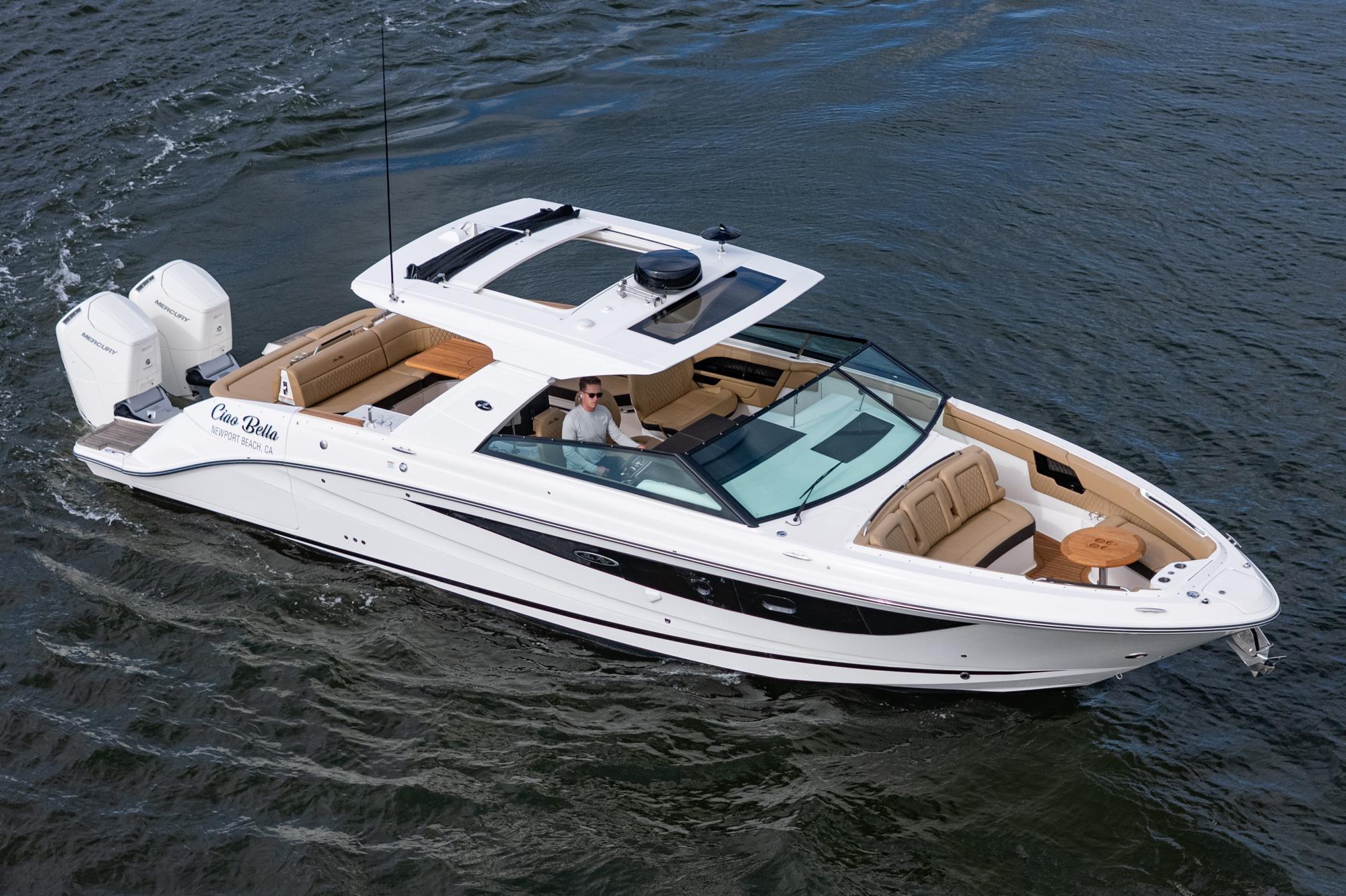 2023 Sea Ray SLX 400 Outboard #TBMB1313LLC inventory image at Sun Country Marine Group, Newport Beach