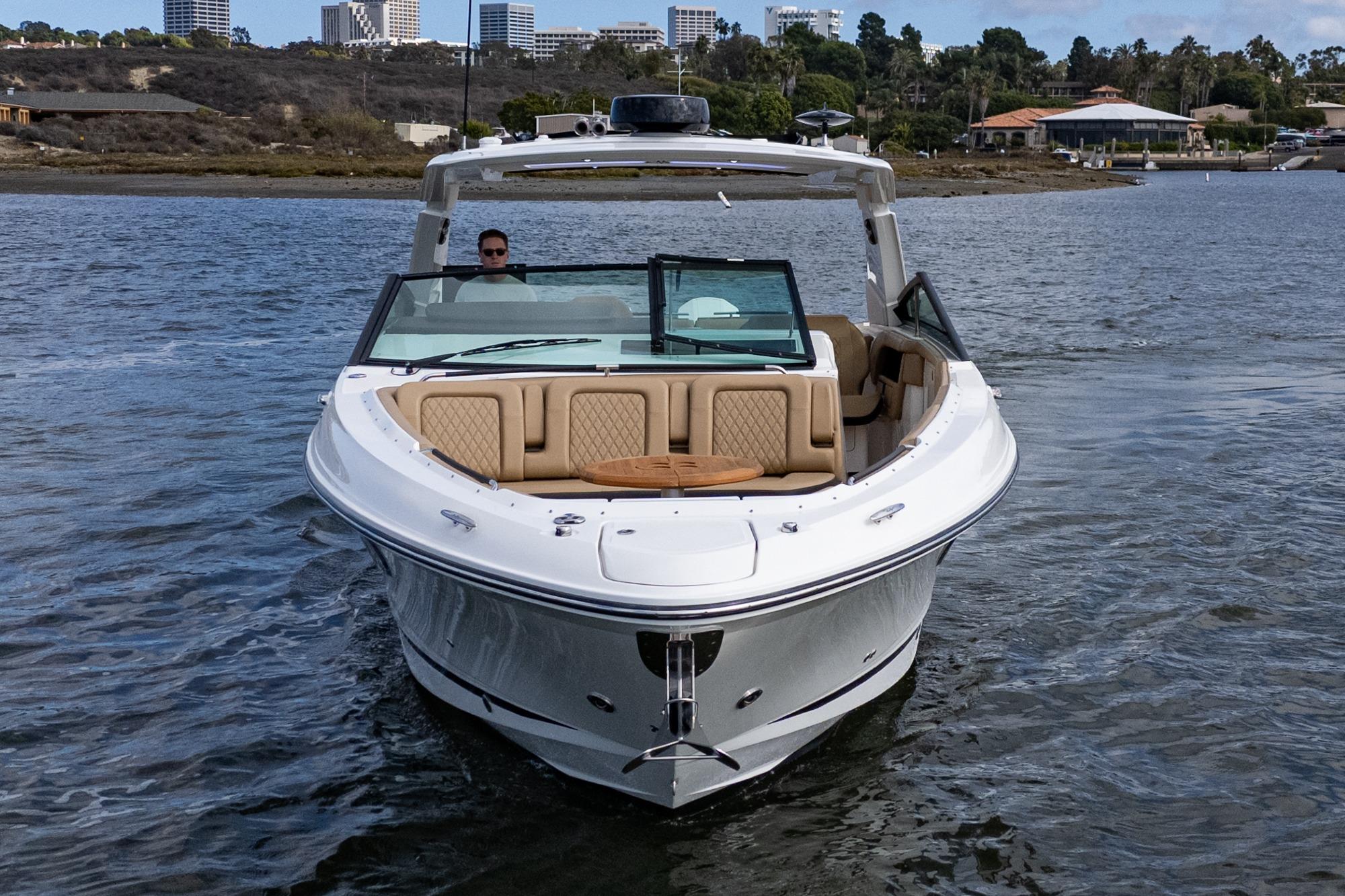 2023 Sea Ray SLX 400 Outboard #TBMB1313LLC inventory image at Sun Country Marine Group, Newport Beach