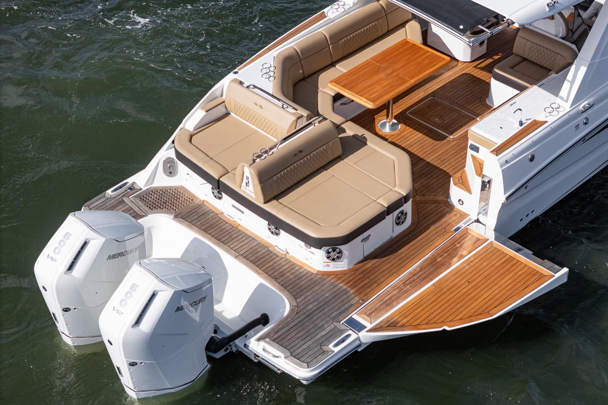 2023 Sea Ray SLX 400 Outboard #TBMB1313LLC inventory image at Sun Country Marine Group, Newport Beach