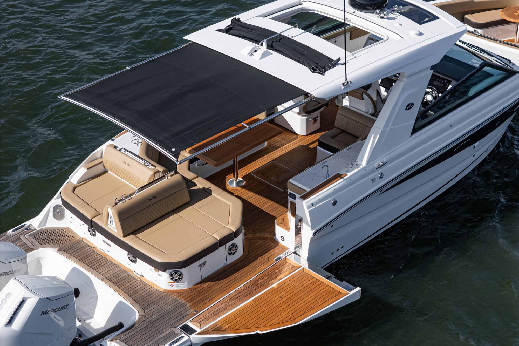 2023 Sea Ray SLX 400 Outboard #TBMB1313LLC inventory image at Sun Country Marine Group, Newport Beach