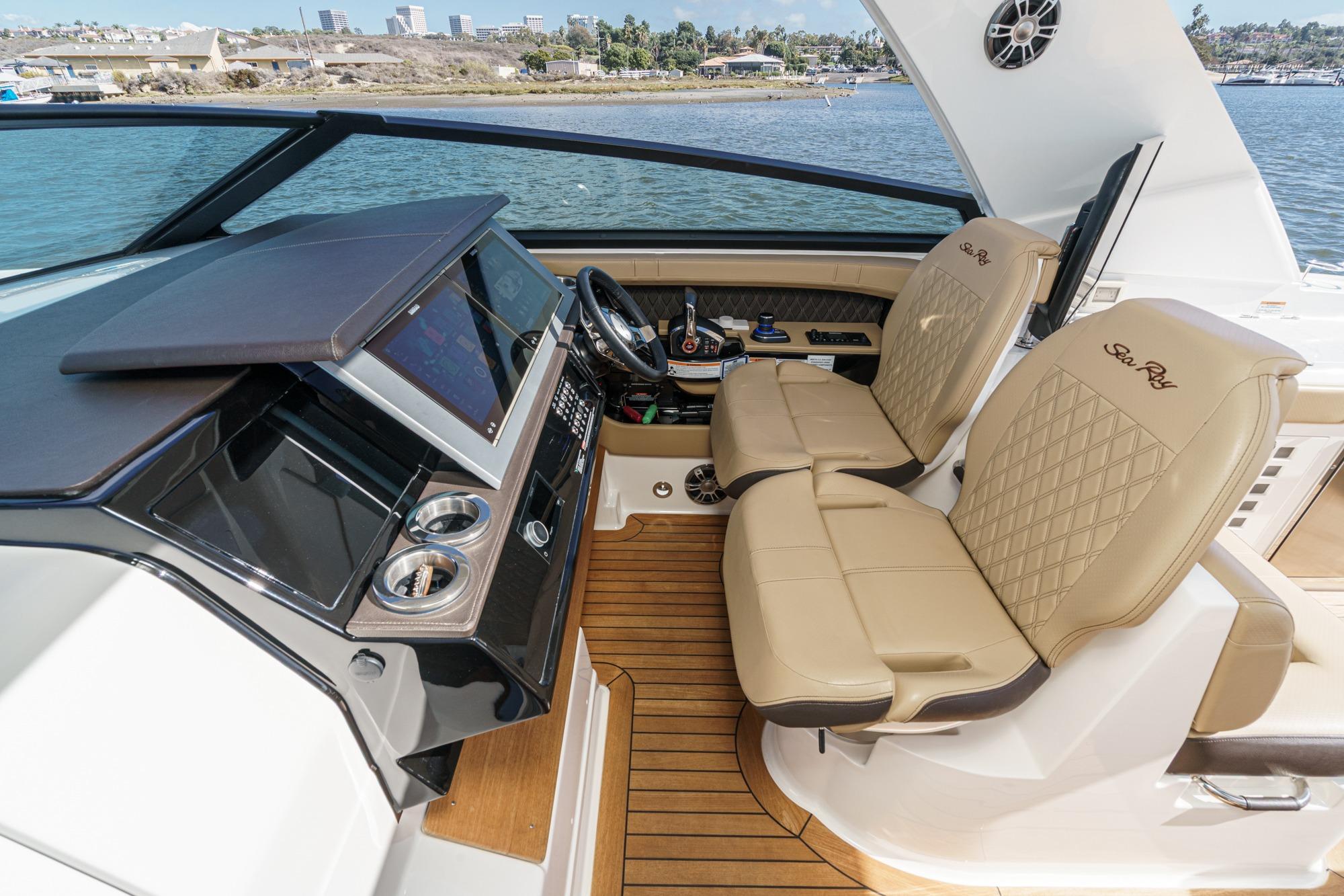 2023 Sea Ray SLX 400 Outboard #TBMB1313LLC inventory image at Sun Country Marine Group, Newport Beach