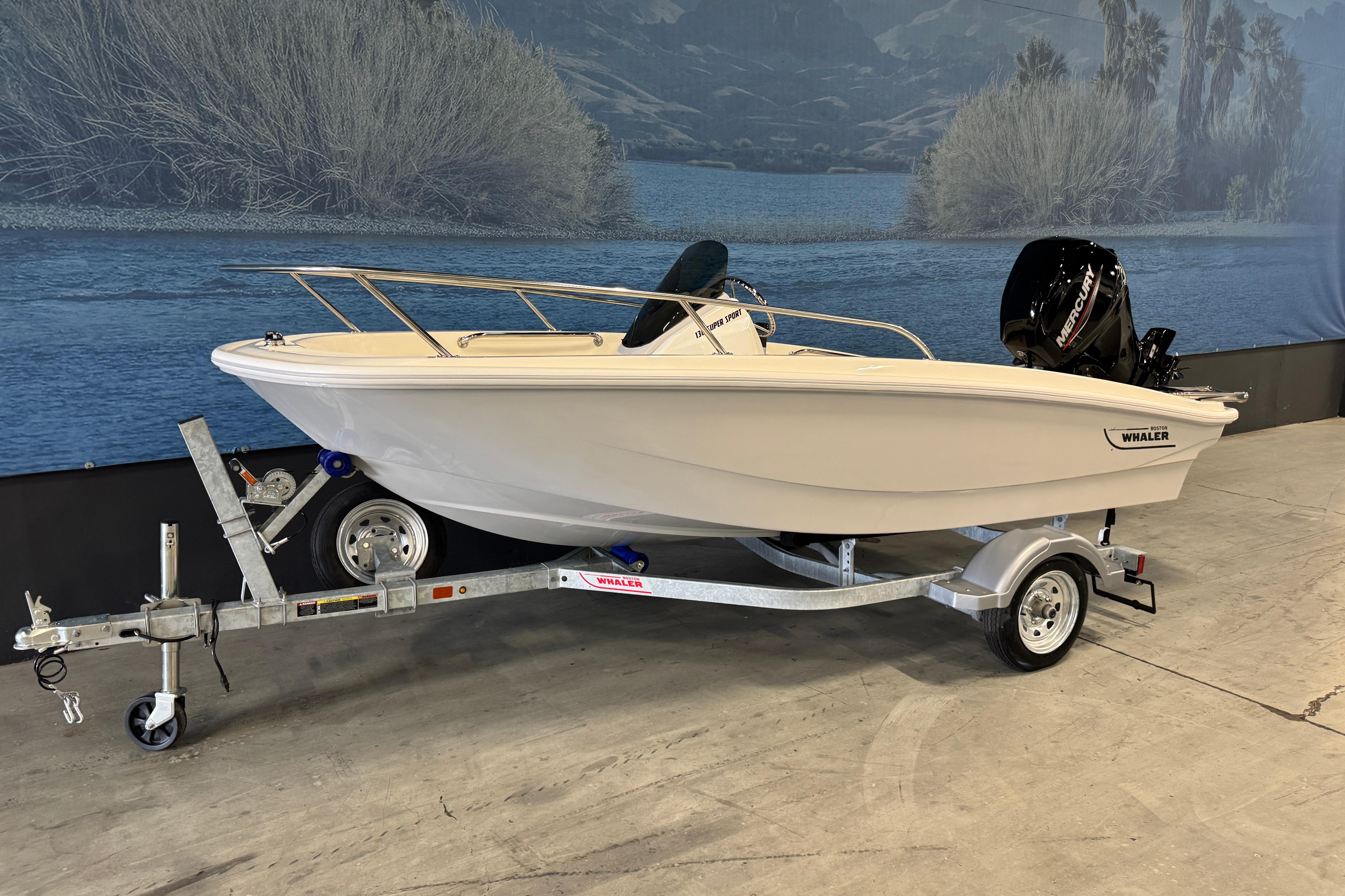 2026 Boston Whaler 130 Super Sport #BW0762B inventory image at Sun Country Marine Group, Irvine