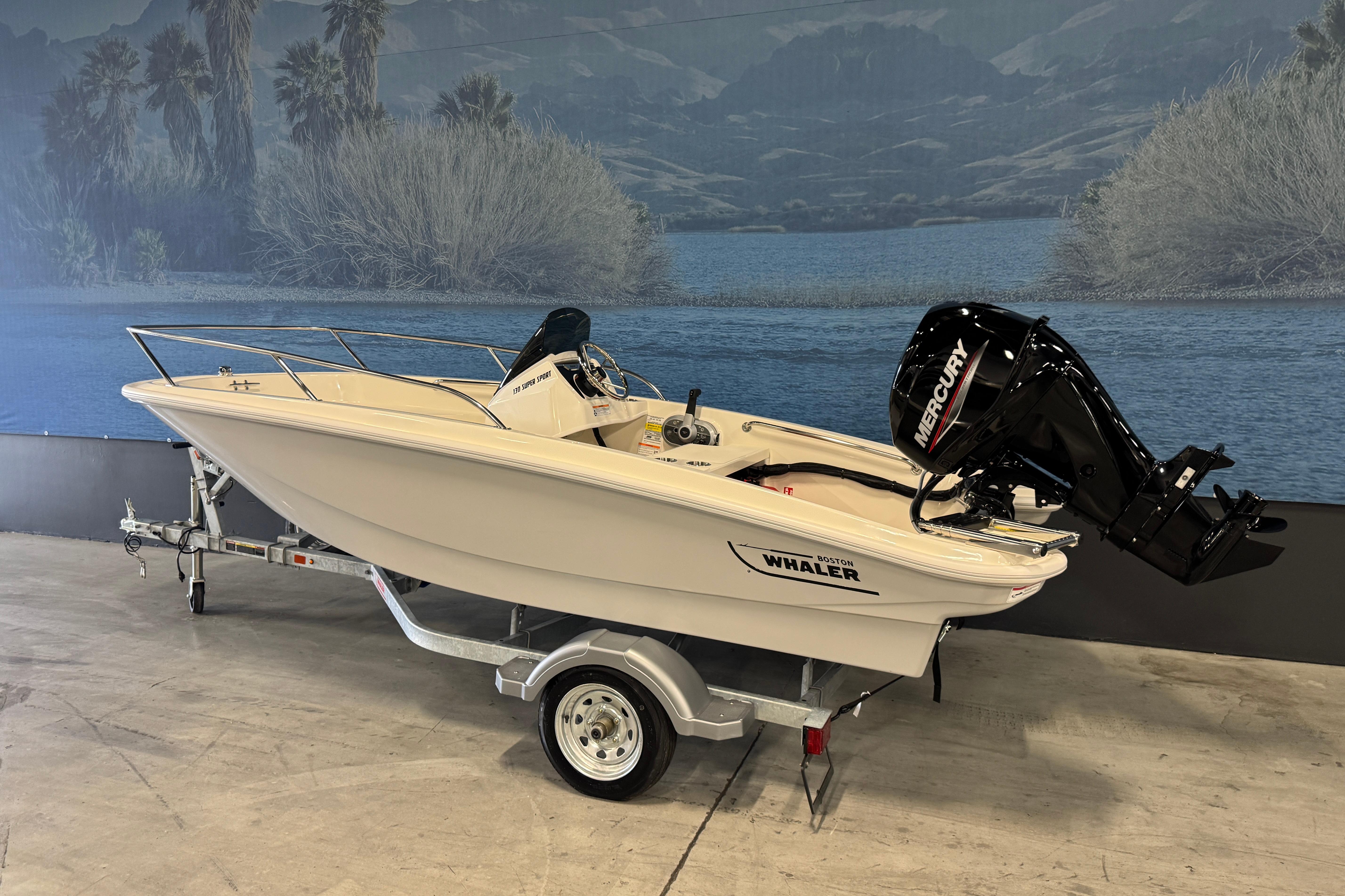 2026 Boston Whaler 130 Super Sport #BW0762B inventory image at Sun Country Marine Group, Irvine