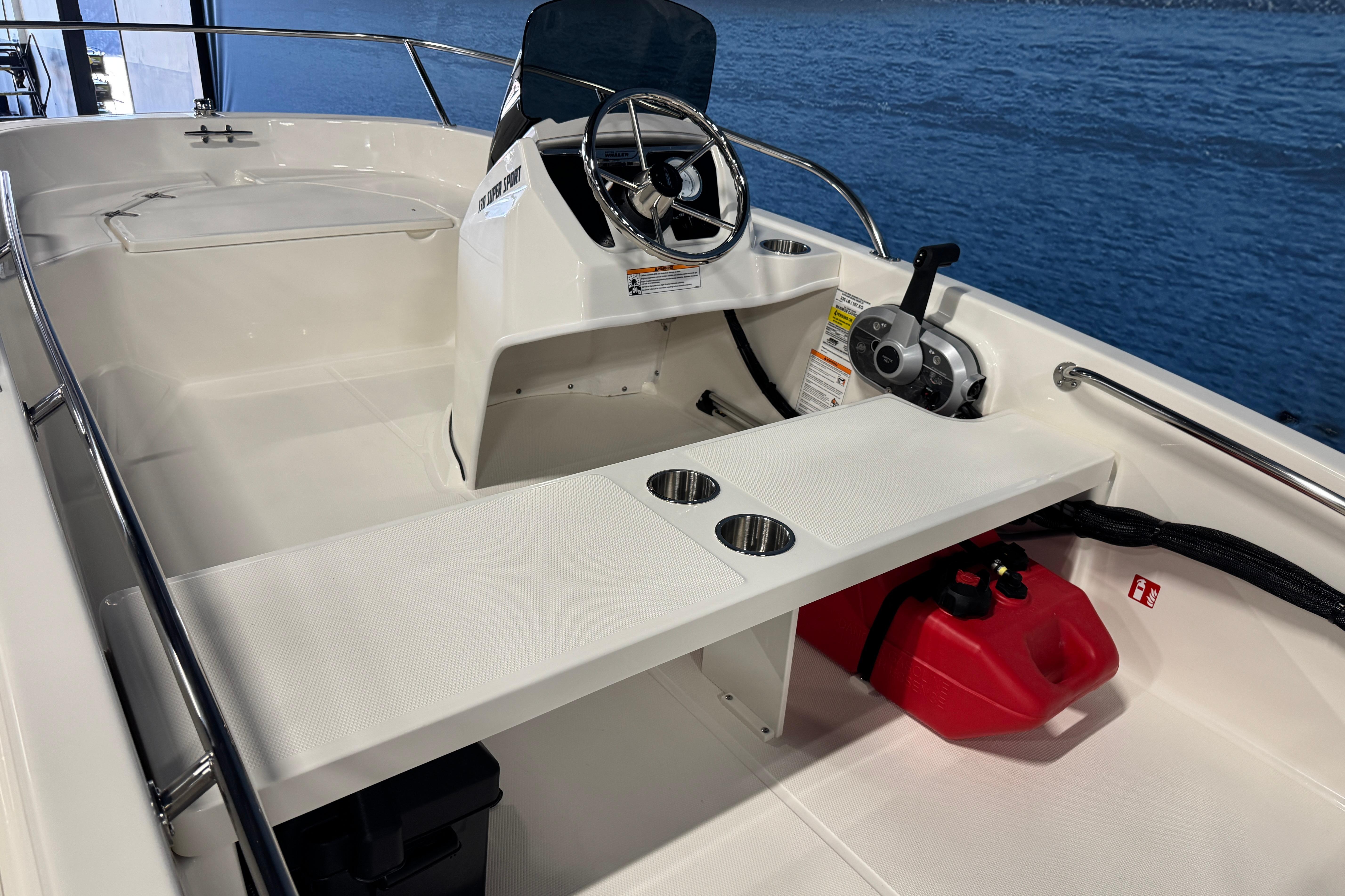2026 Boston Whaler 130 Super Sport #BW0762B inventory image at Sun Country Marine Group, Irvine