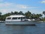 Hatteras 56 Indeed - Profile on water