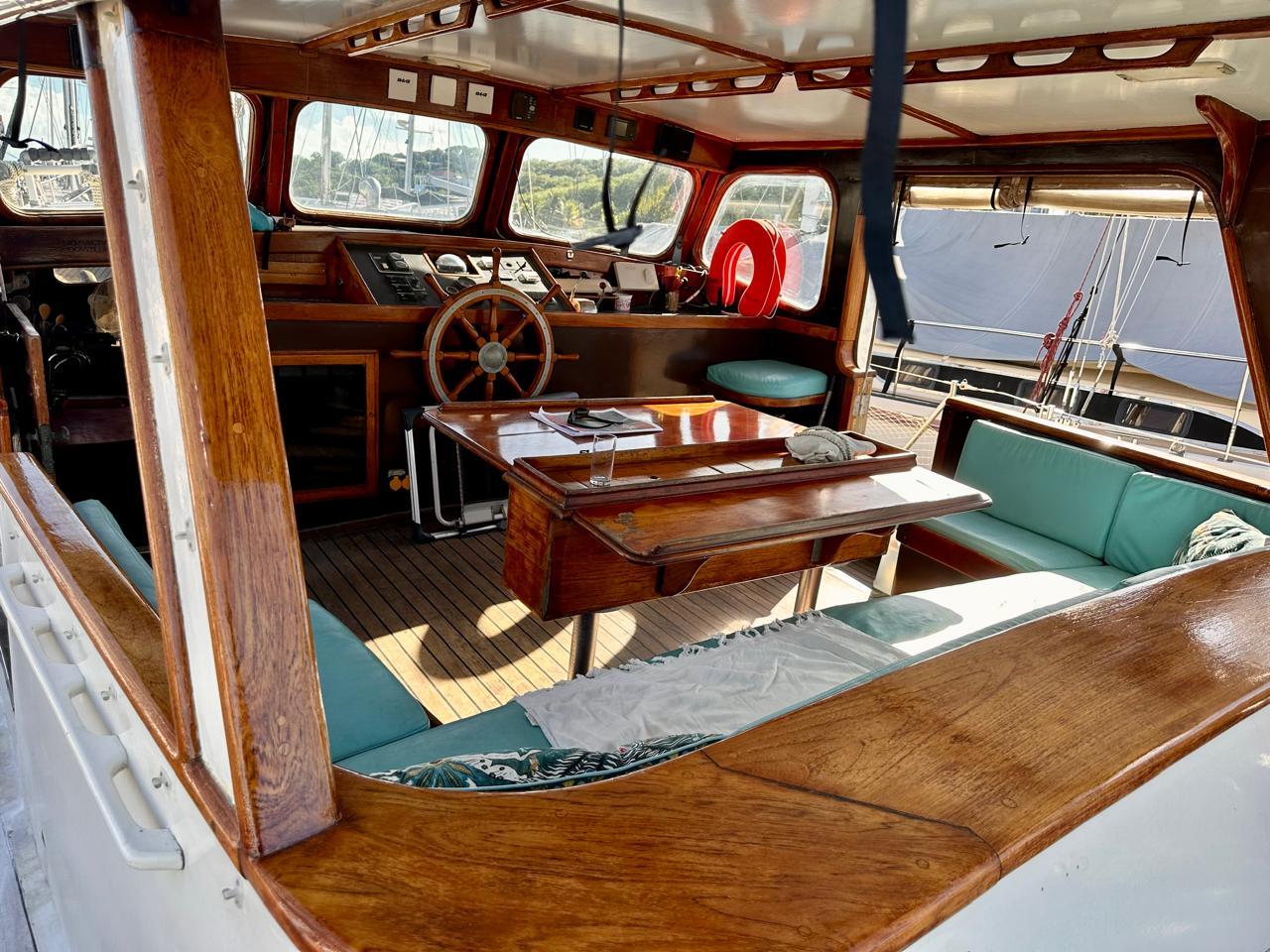Ketch-Don Brooke Motorsailer/Pilothouse 1978-MONSOON GD-9631200 | Thumbnail