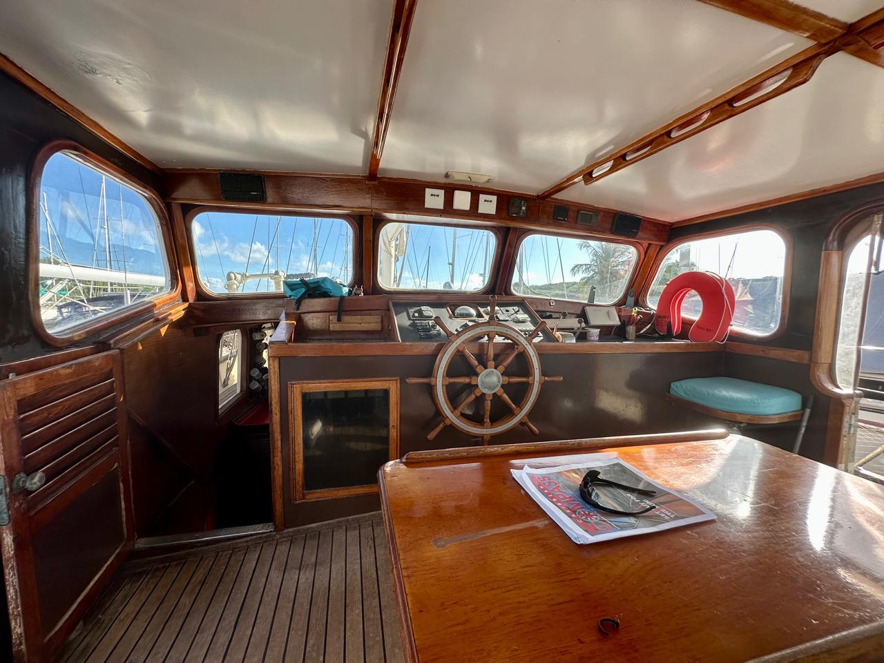 Ketch-Don Brooke Motorsailer/Pilothouse 1978-MONSOON GD-9631200 | Thumbnail
