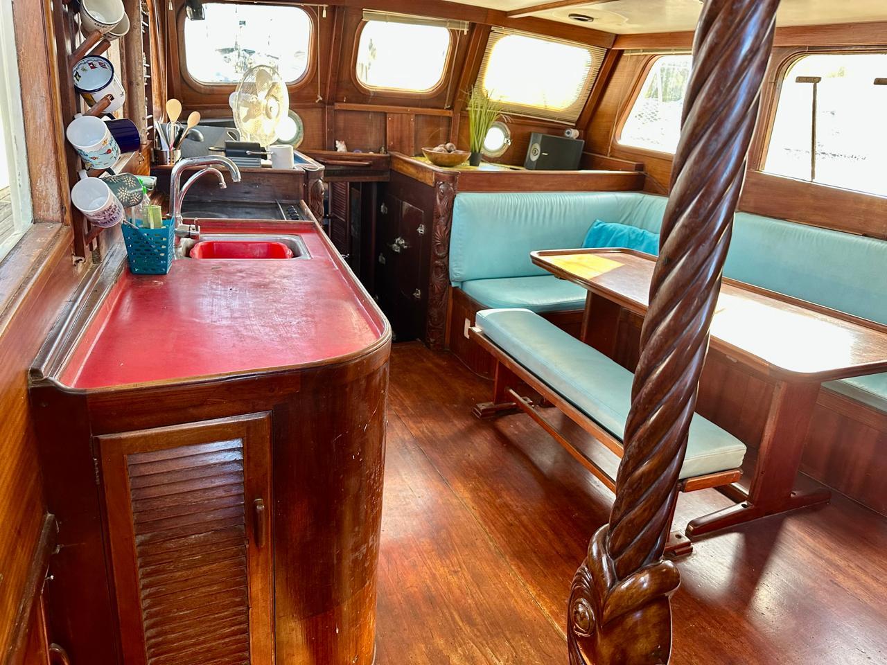 Ketch-Don Brooke Motorsailer/Pilothouse 1978-MONSOON GD-9631200 | Thumbnail