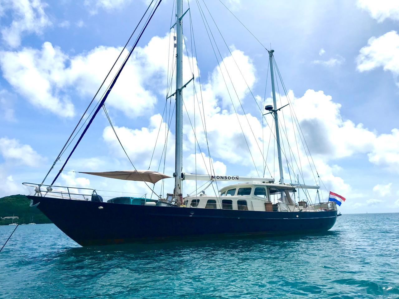 Ketch-Don Brooke Motorsailer/Pilothouse 1978-MONSOON GD-9631200