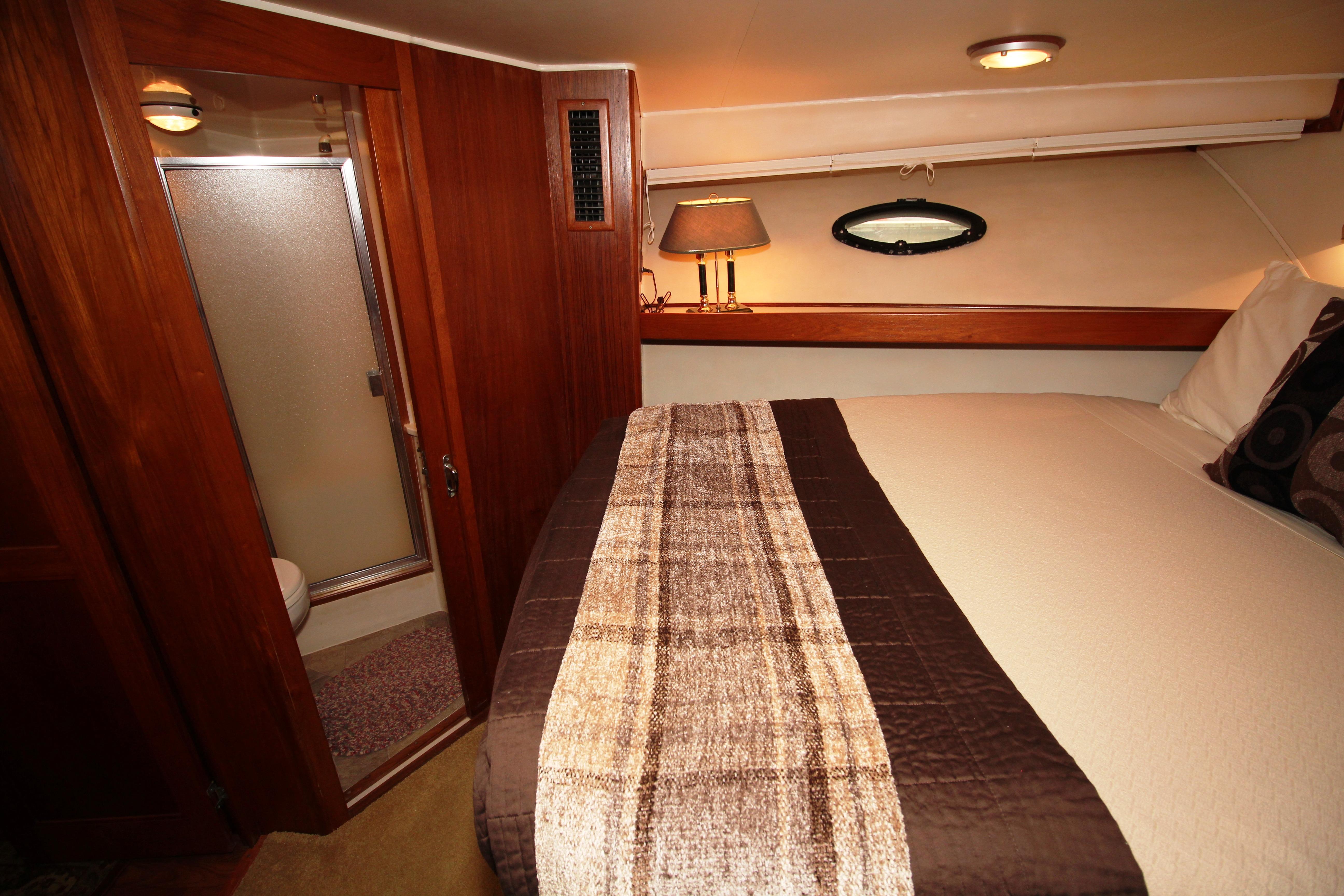 Forward Stateroom with Ensuite Head w/Stall Shower