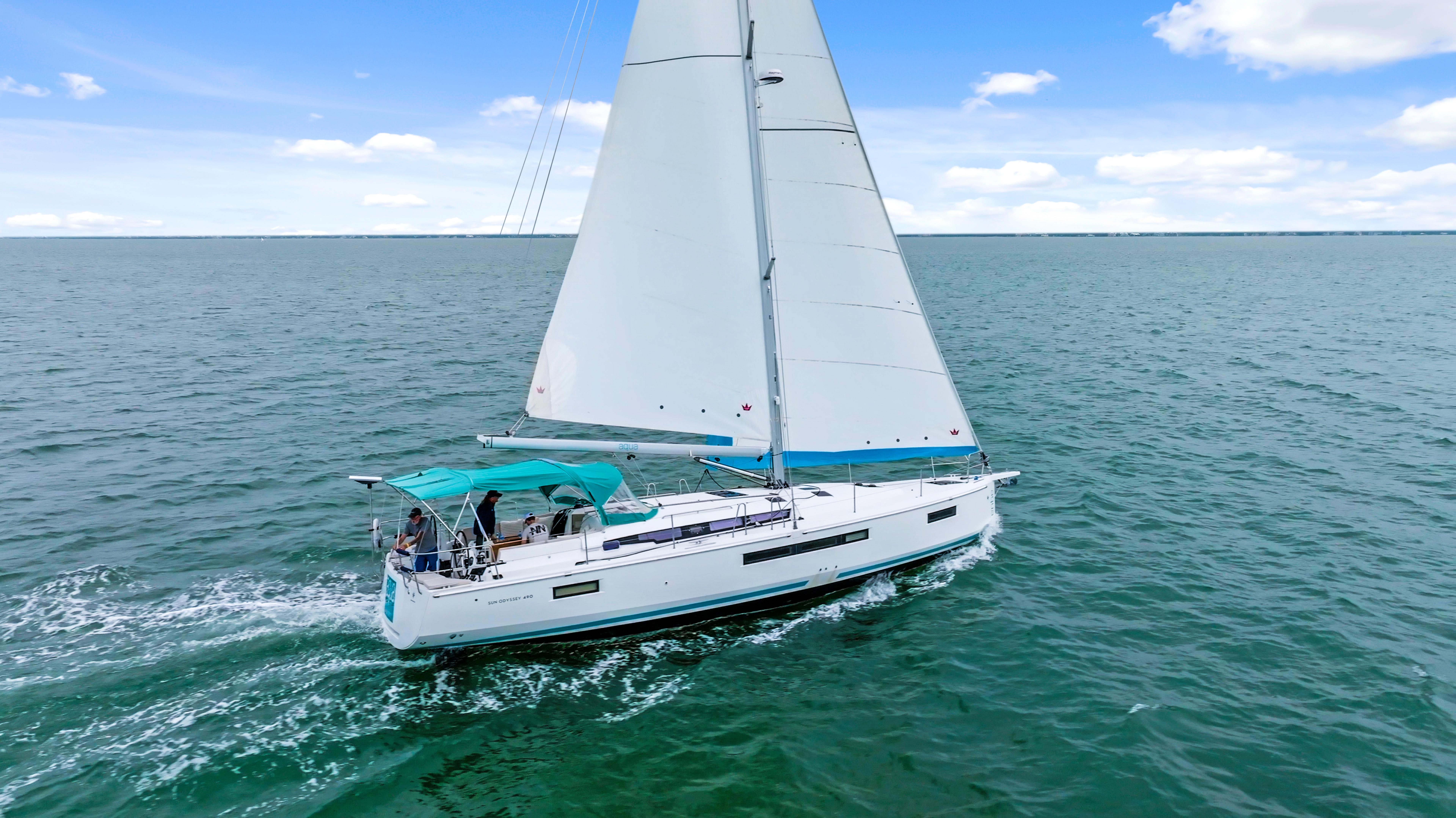 Jeanneau-Sun Odyssey 490 2019-AQUA FL-US-9541274