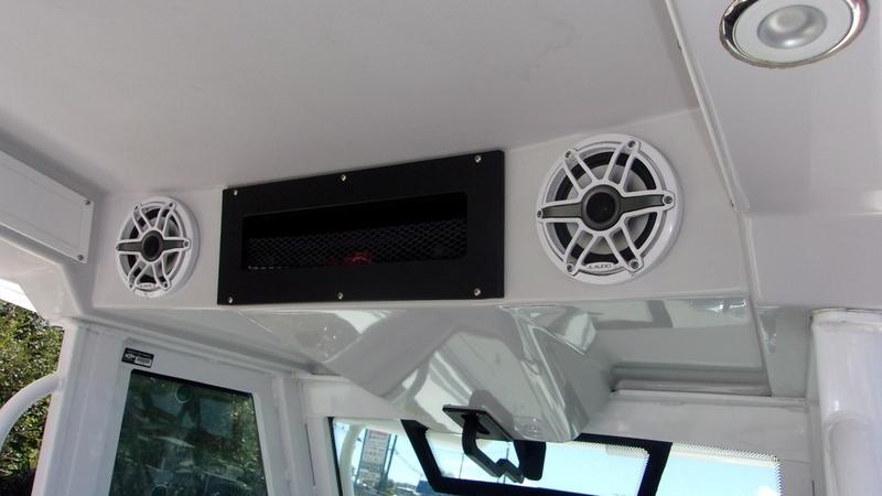 Crevalle-33 CSF Offshore Fishing 2022 -FL-US-2022 Crevalle 33 CSF Offshore Fishing boat interior with speakers and ventilation.-9541276 | Thumbnail