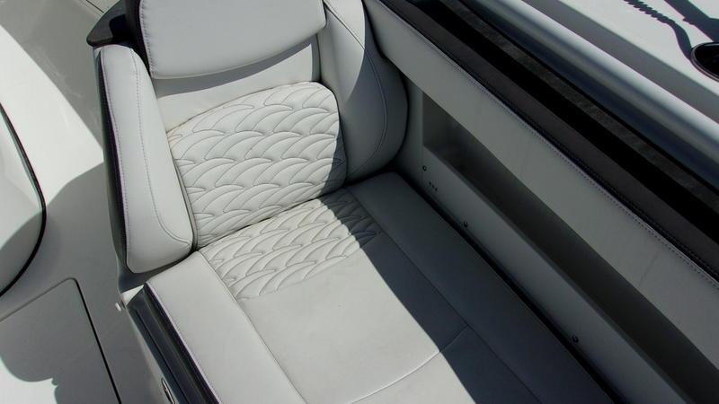 Crevalle-33 CSF Offshore Fishing 2022 -FL-US-Luxurious seating on 2022 Crevalle 33 CSF Offshore Fishing boat, featuring elegant upholstery design.-9541276 | Thumbnail