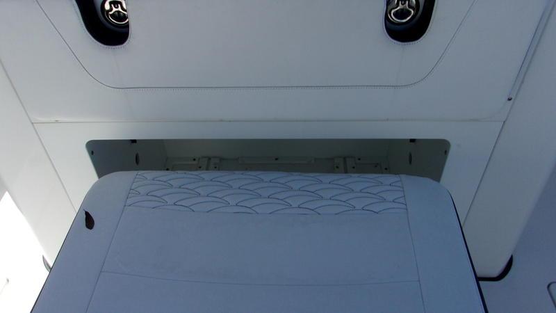 Crevalle-33 CSF Offshore Fishing 2022 -FL-US-Crevalle 33 CSF Offshore Fishing boat interior, 2022 model, featuring detailed upholstery design.-9541276 | Thumbnail