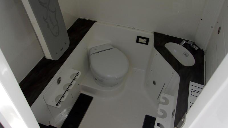 Crevalle-33 CSF Offshore Fishing 2022 -FL-US-2022 Crevalle 33 CSF Offshore Fishing boat interior bathroom with modern amenities.-9541276 | Thumbnail
