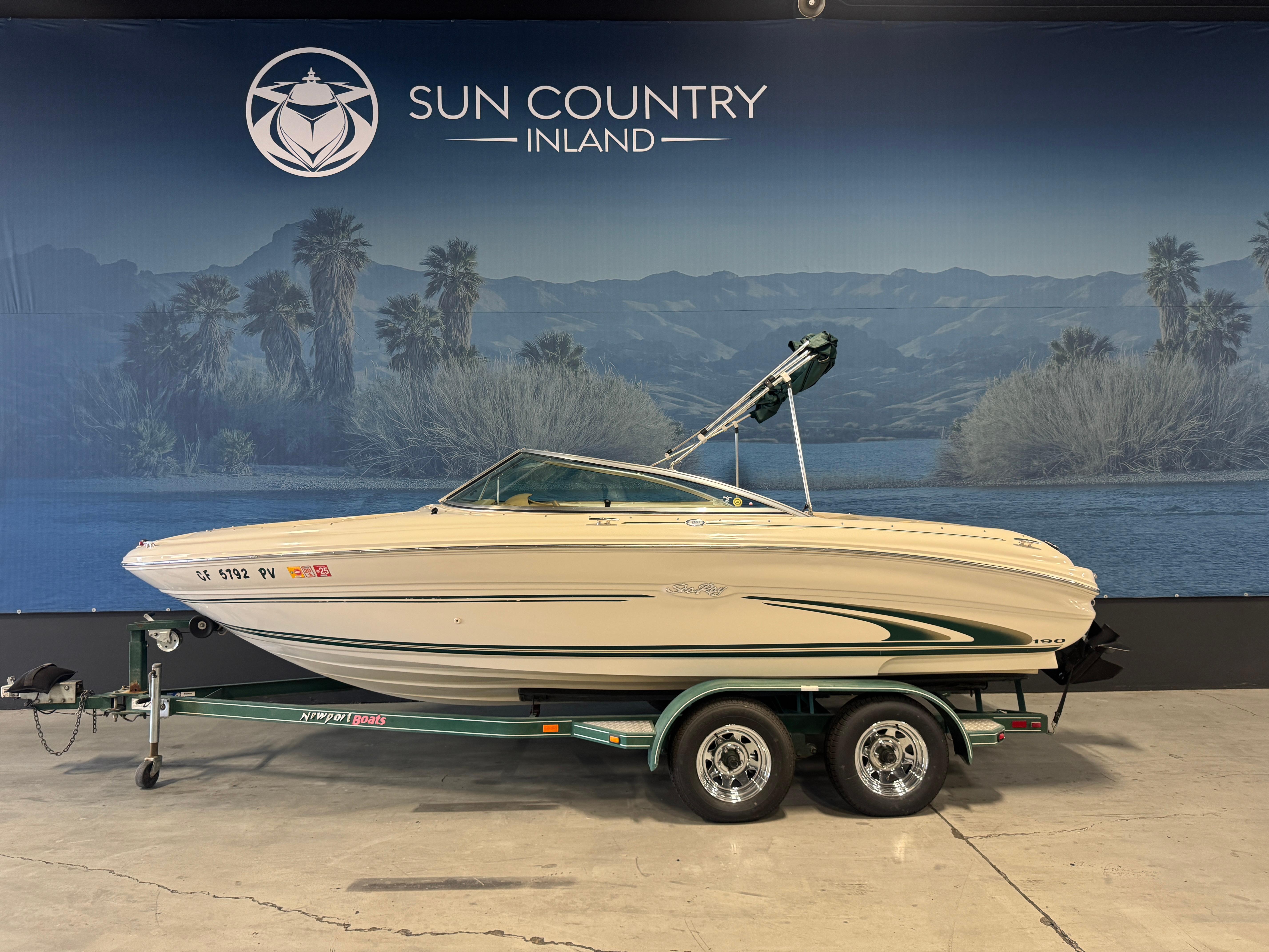 2001 Sea Ray 190 Bow Rider #TMB3493 inventory image at Sun Country Marine Group, Irvine 2001 Sea Ray 190 Bow Rider #TMB3493 inventory image at Sun Country Marine Group, Irvine
