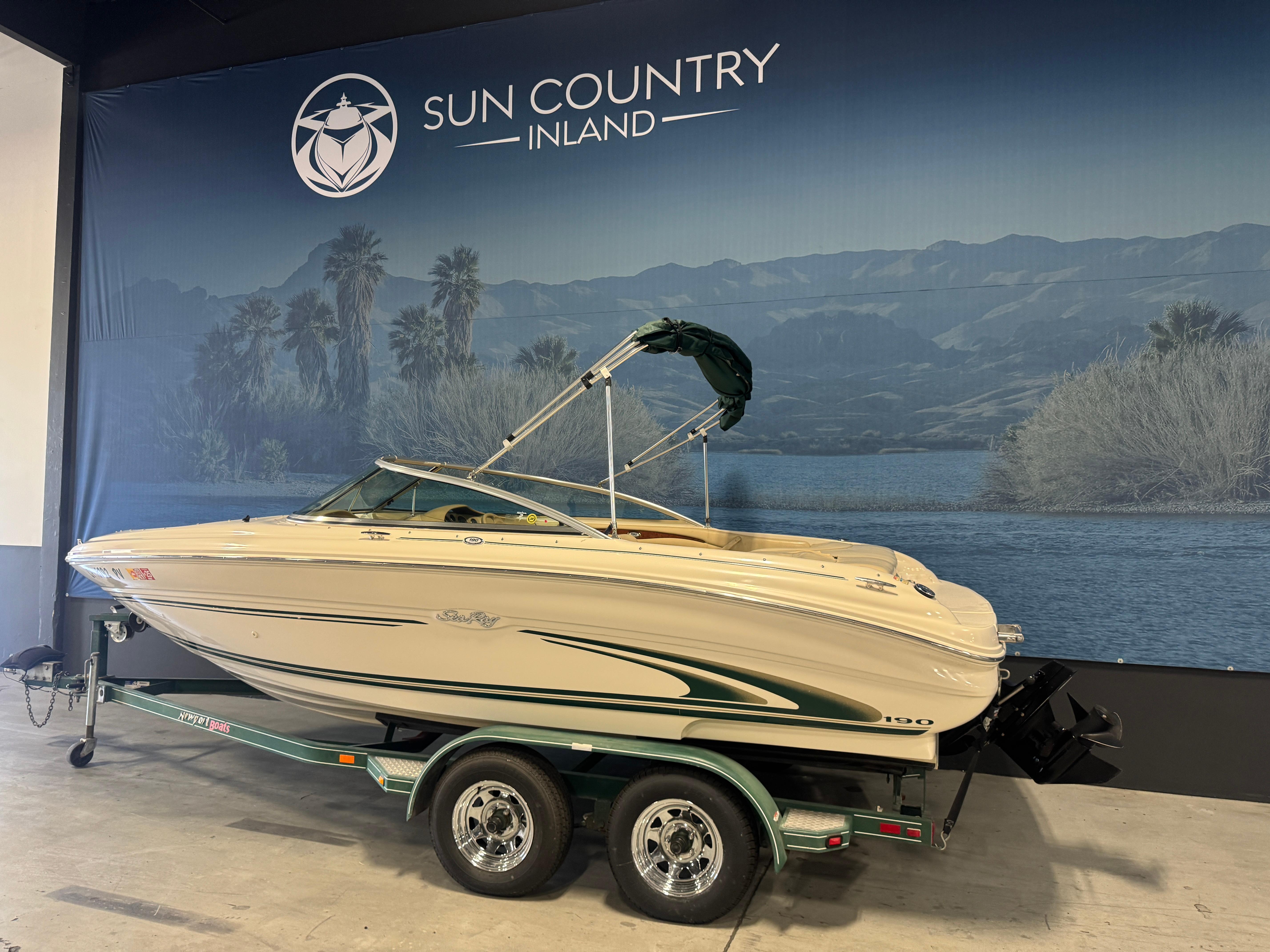 2001 Sea Ray 190 Bow Rider #TMB3493 inventory image at Sun Country Marine Group, Irvine 2001 Sea Ray 190 Bow Rider #TMB3493 inventory image at Sun Country Marine Group, Irvine