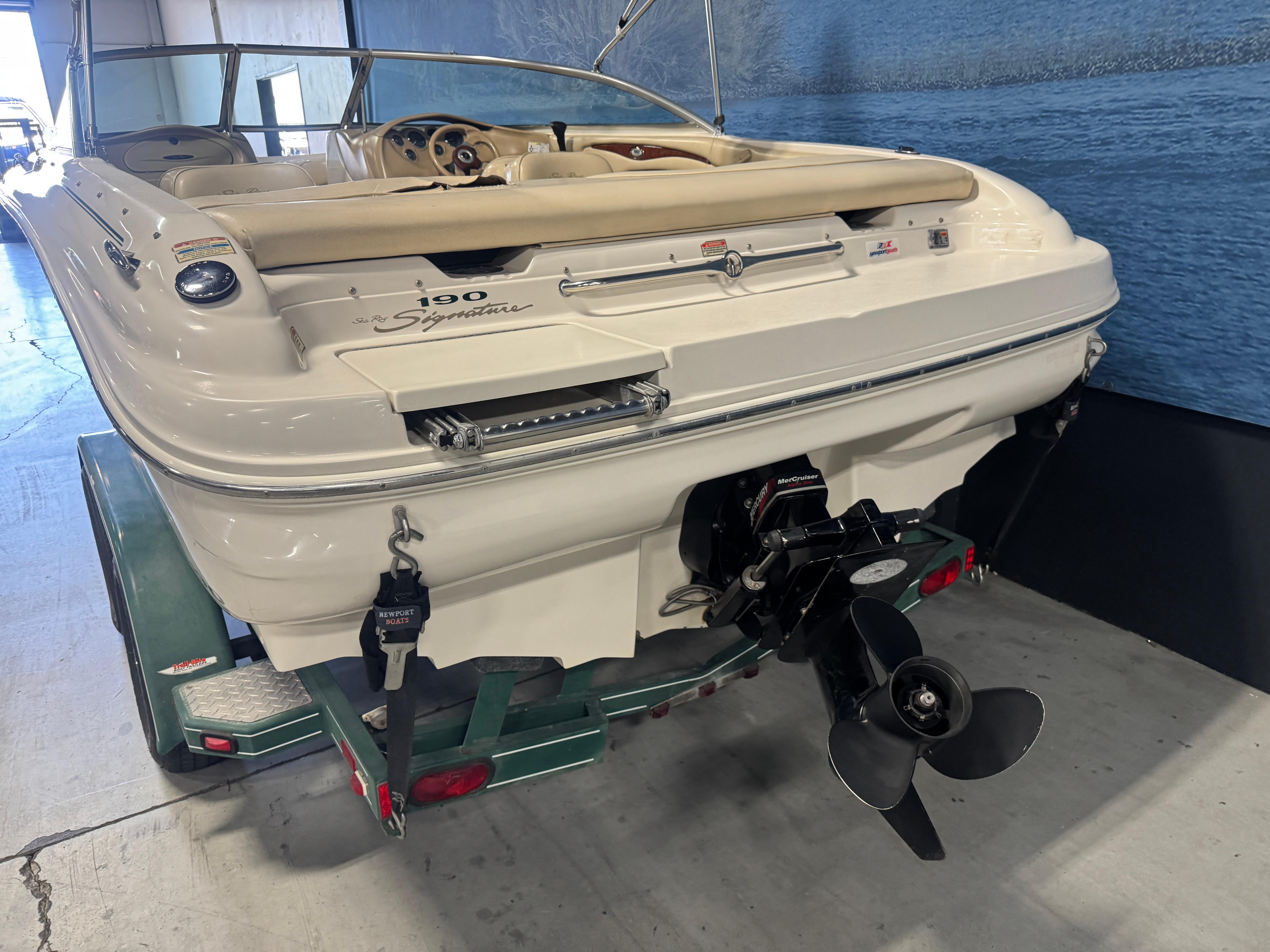 2001 Sea Ray 190 Bow Rider #TMB3493 inventory image at Sun Country Marine Group, Irvine 2001 Sea Ray 190 Bow Rider #TMB3493 inventory image at Sun Country Marine Group, Irvine