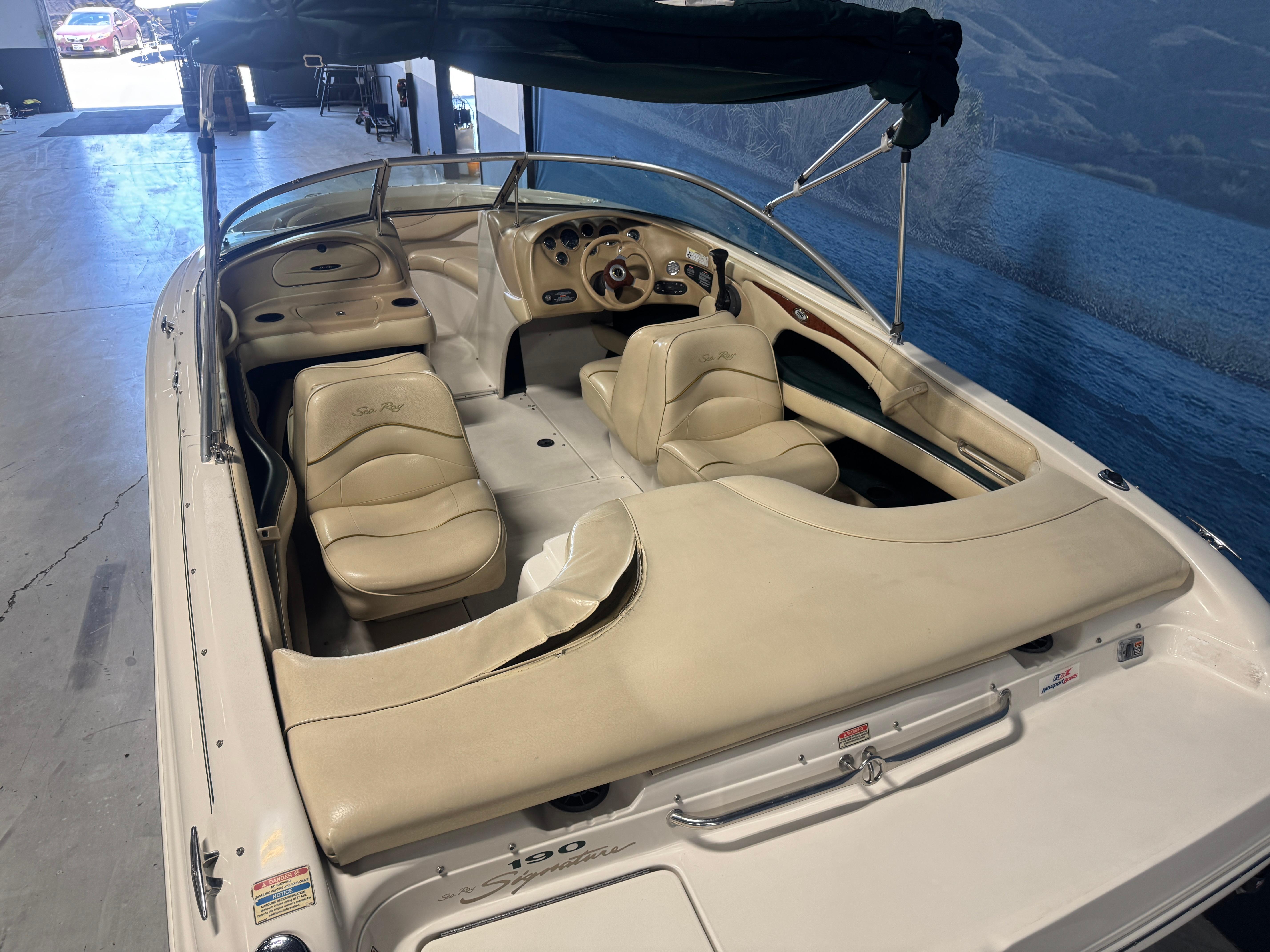 2001 Sea Ray 190 Bow Rider #TMB3493 inventory image at Sun Country Marine Group, Irvine 2001 Sea Ray 190 Bow Rider #TMB3493 inventory image at Sun Country Marine Group, Irvine