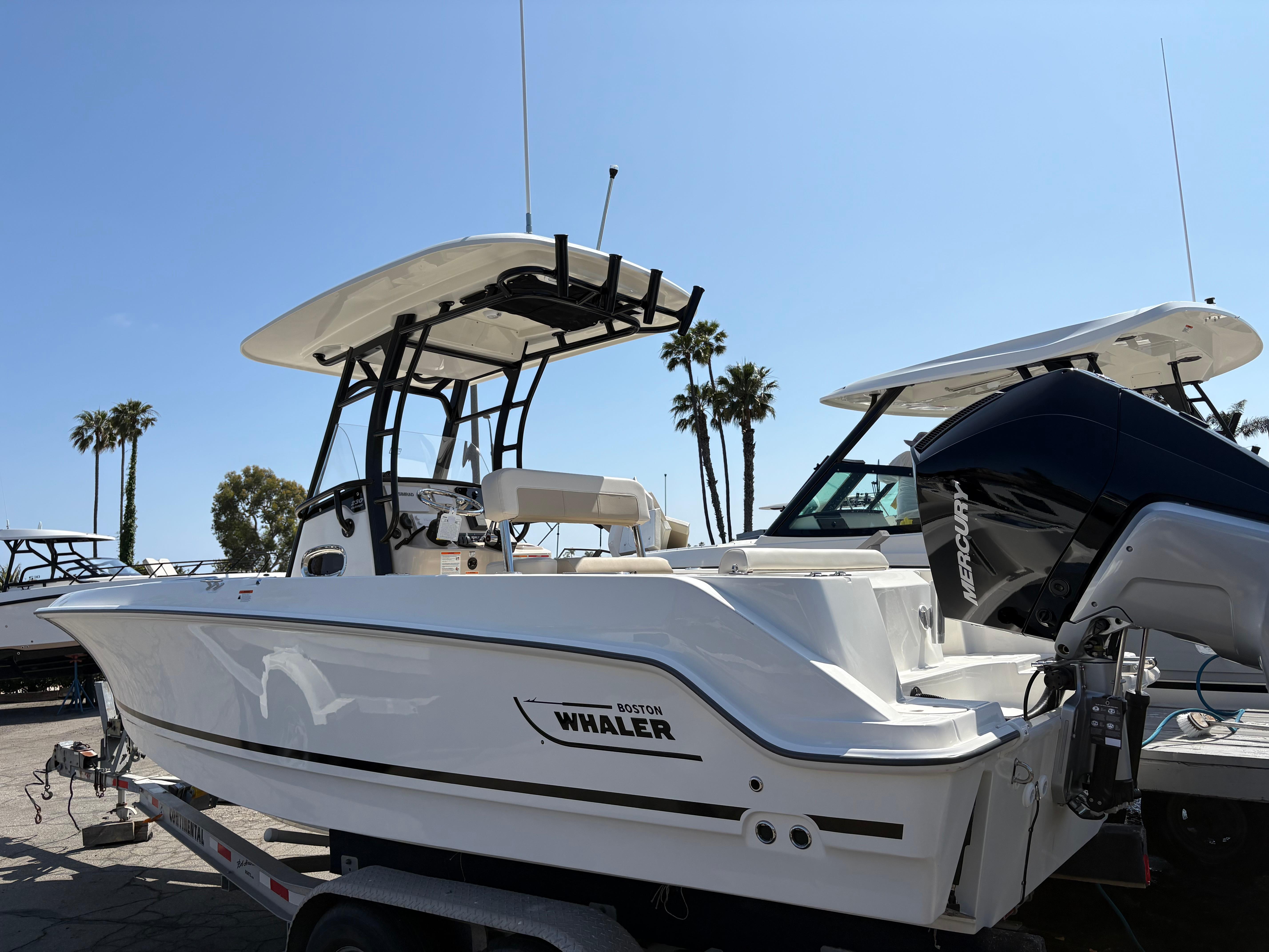 2025 Boston Whaler 230 Outrage #BW0502C inventory image at Sun Country Marine Group, Newport Beach
