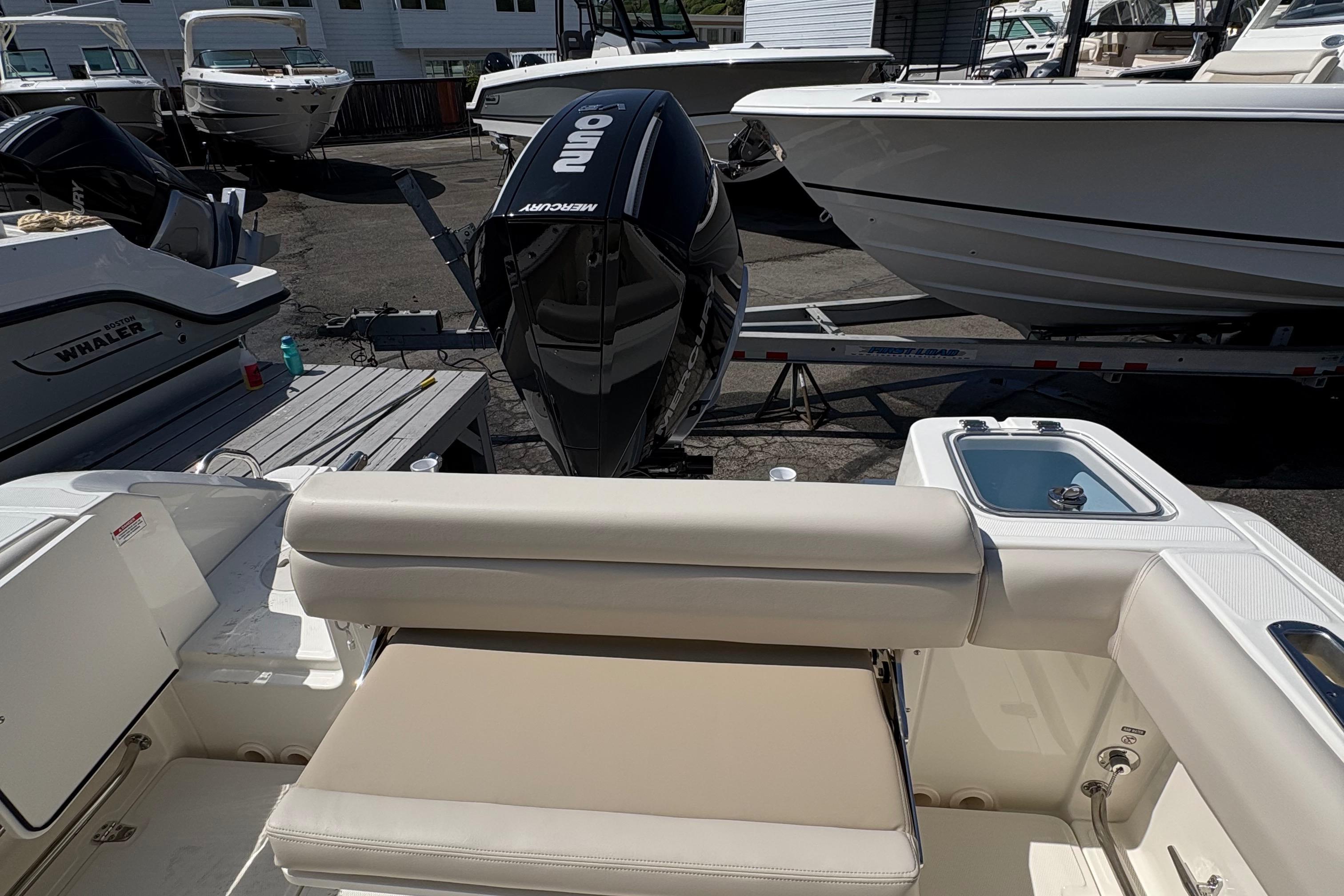 2025 Boston Whaler 230 Outrage #BW0502C inventory image at Sun Country Marine Group, Newport Beach