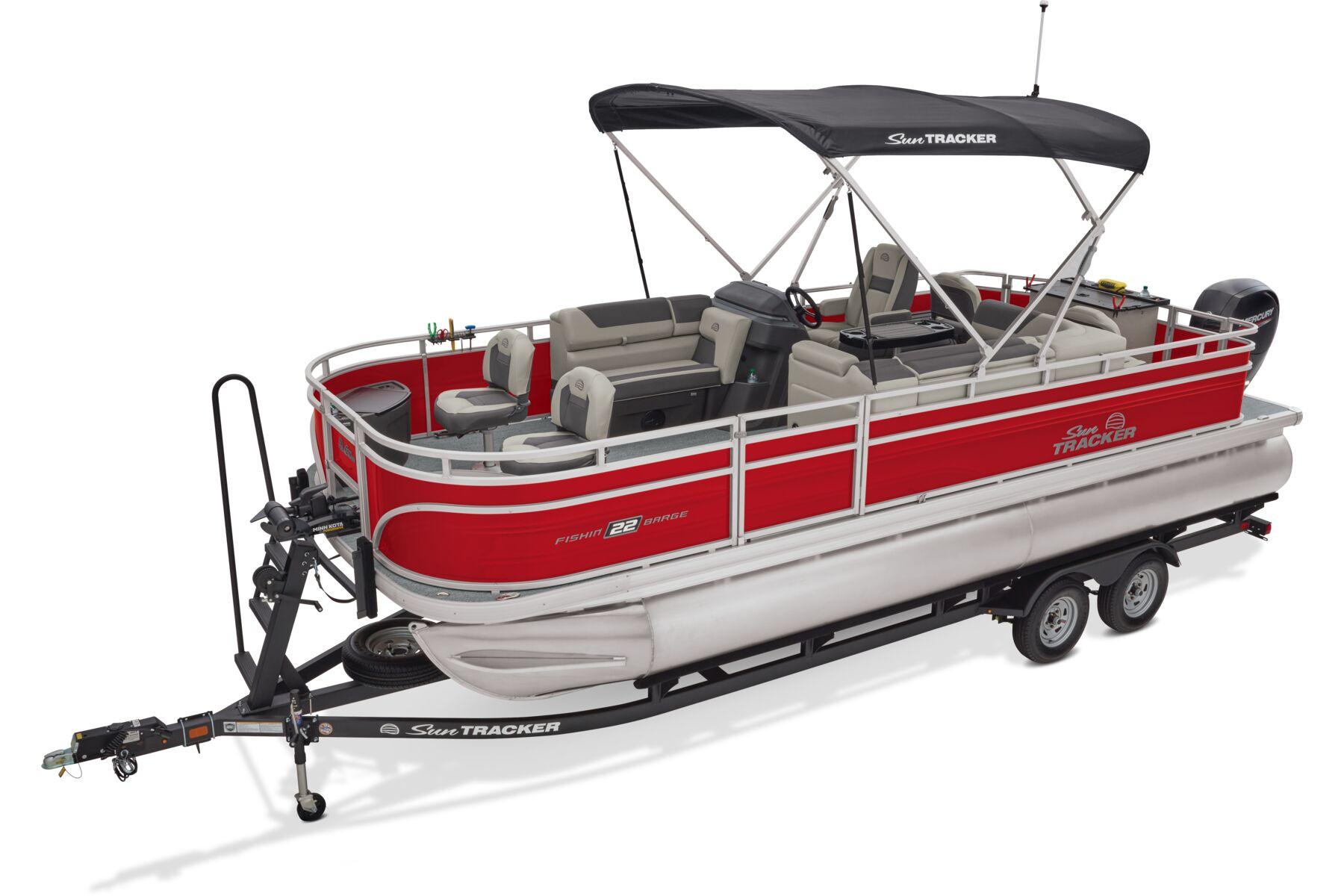 2026 Sun Tracker Fishin' Barge 22 DLX - Grand Pointe Marina, image size:1800x1200