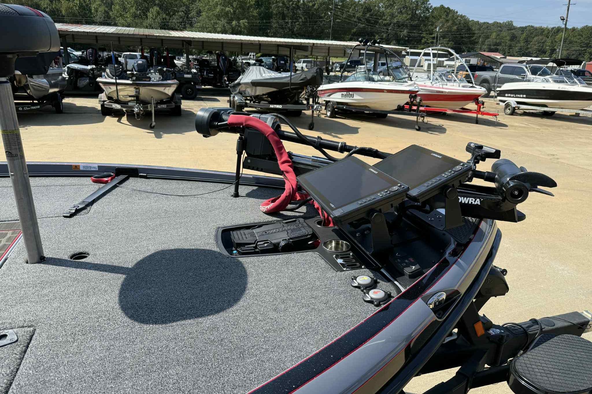 2023 Ranger Z520R 55th Anniversary Limited Edition boat with advanced navigation equipment.