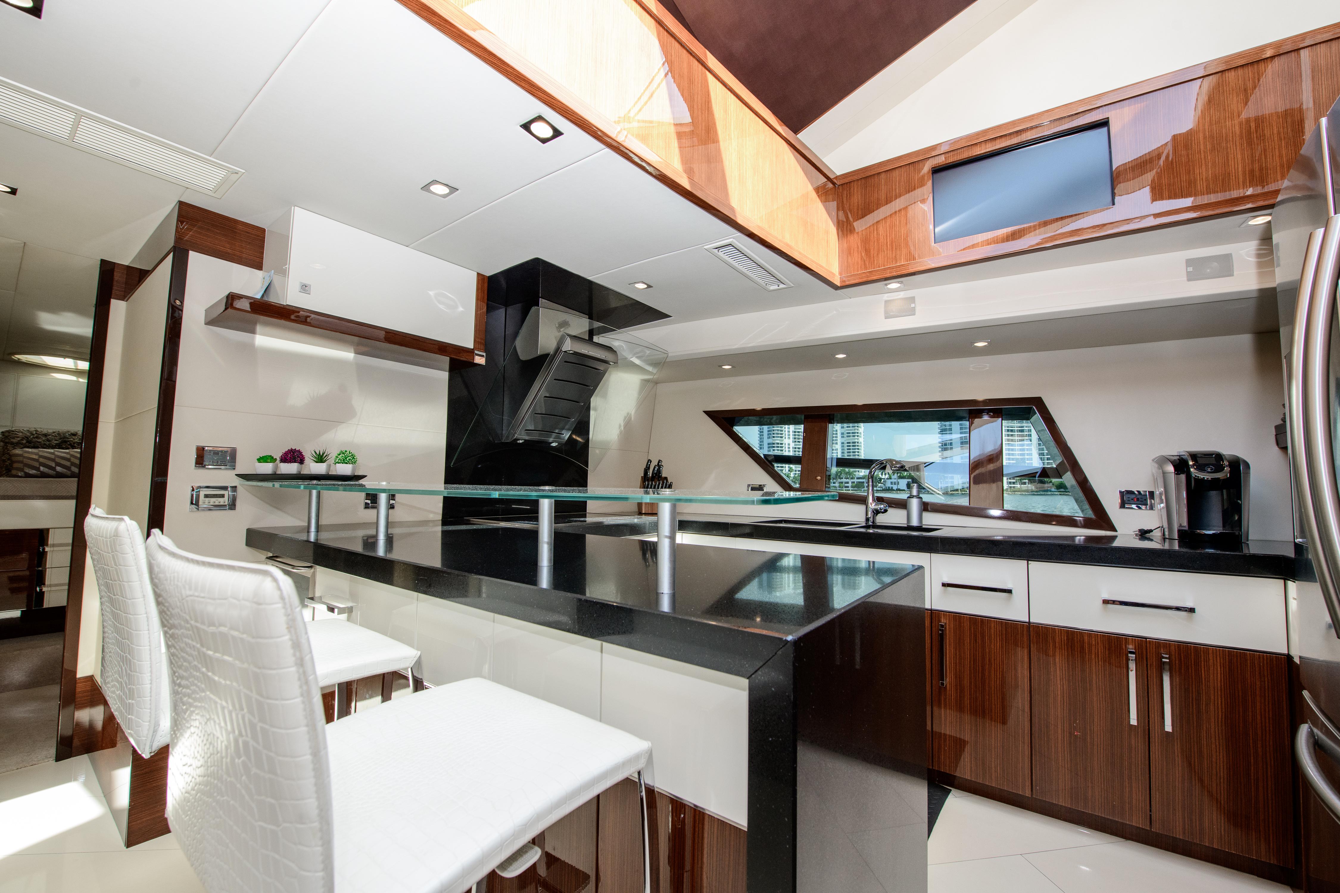 Lazzara 92 JUKASA III - Galley