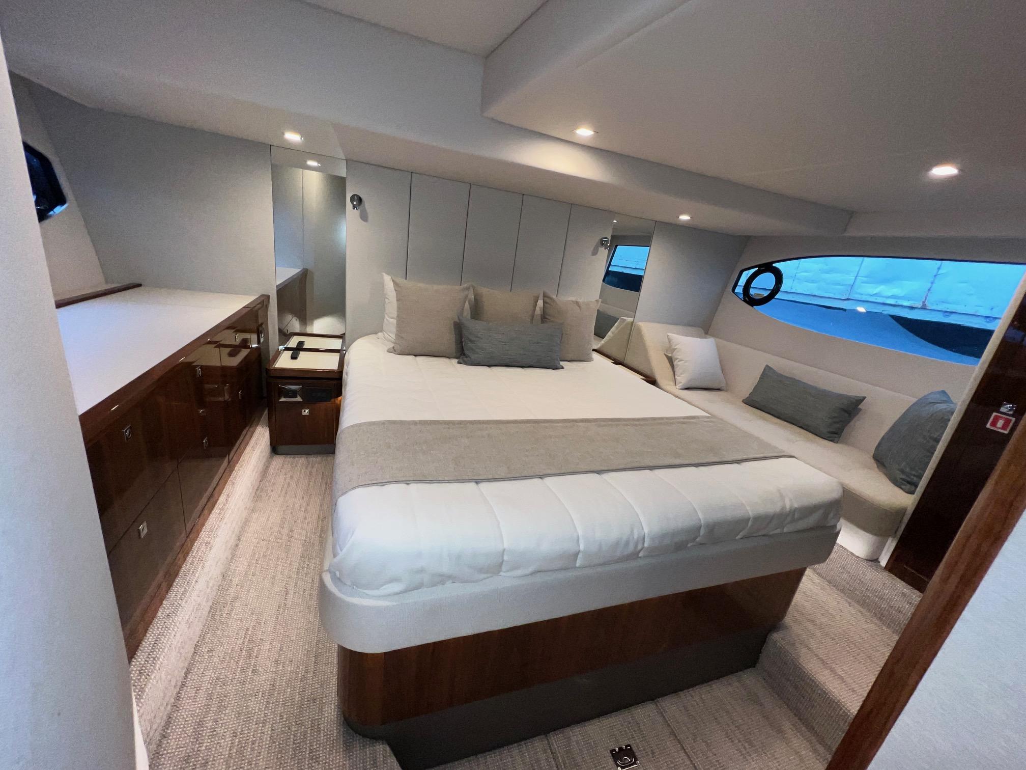2023 Riviera 4600 Sport Yacht Platinum Edition #TBBA46003LLC inventory image at Sun Country Yachts, South Lake Union (Seattle) 2023 Riviera 4600 Sport Yacht Platinum Edition #TBBA46003LLC inventory image at Sun Country Yachts, South Lake Union (Seattle)