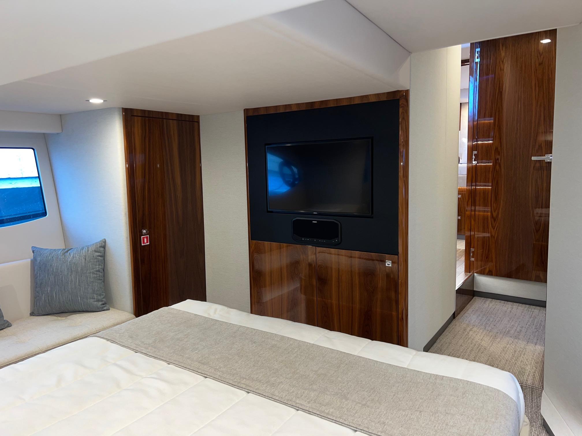 2023 Riviera 4600 Sport Yacht Platinum Edition #TBBA46003LLC inventory image at Sun Country Yachts, South Lake Union (Seattle) 2023 Riviera 4600 Sport Yacht Platinum Edition #TBBA46003LLC inventory image at Sun Country Yachts, South Lake Union (Seattle)