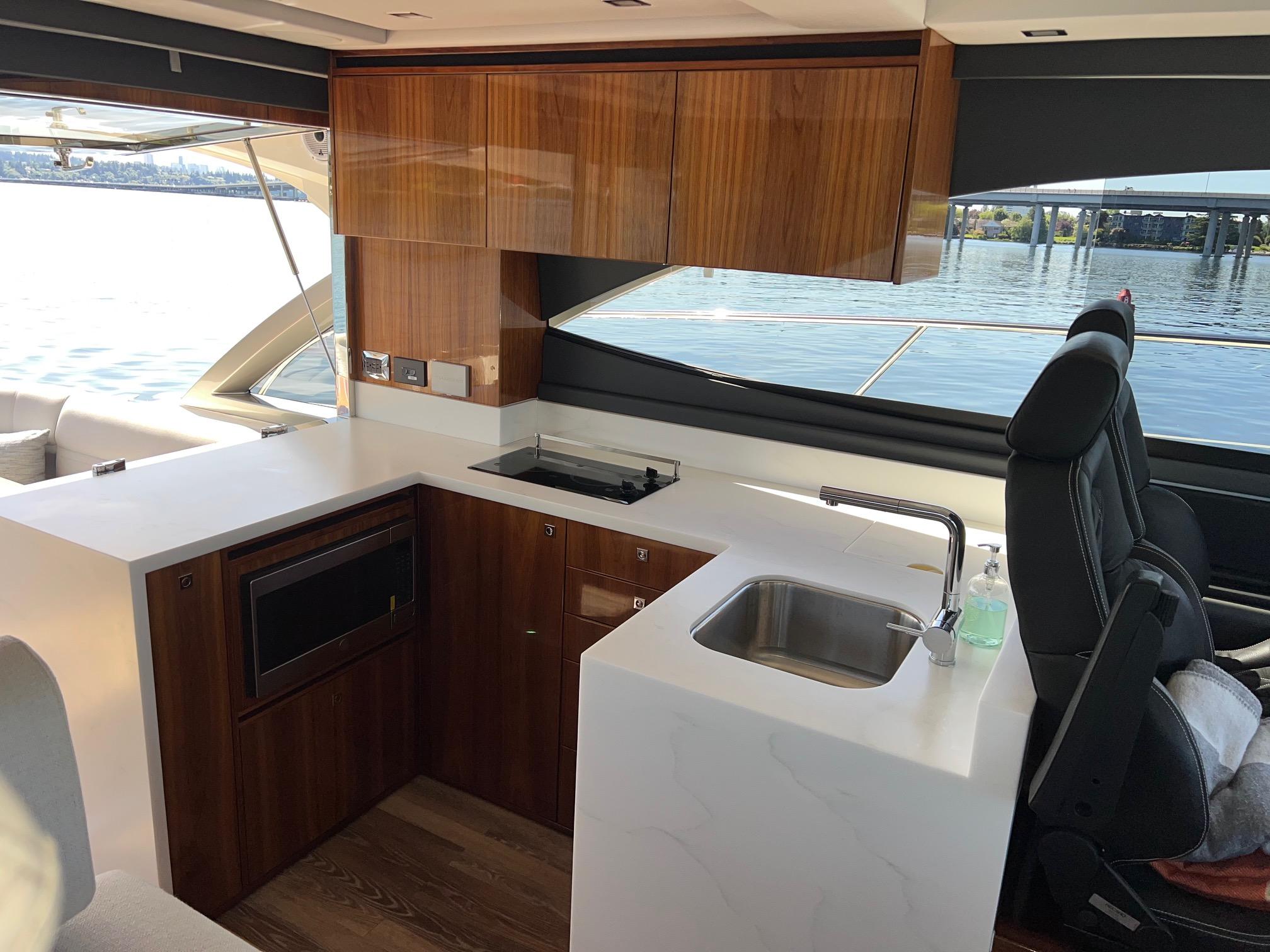 2023 Riviera 4600 Sport Yacht Platinum Edition #TBBA46003LLC inventory image at Sun Country Yachts, South Lake Union (Seattle) 2023 Riviera 4600 Sport Yacht Platinum Edition #TBBA46003LLC inventory image at Sun Country Yachts, South Lake Union (Seattle)