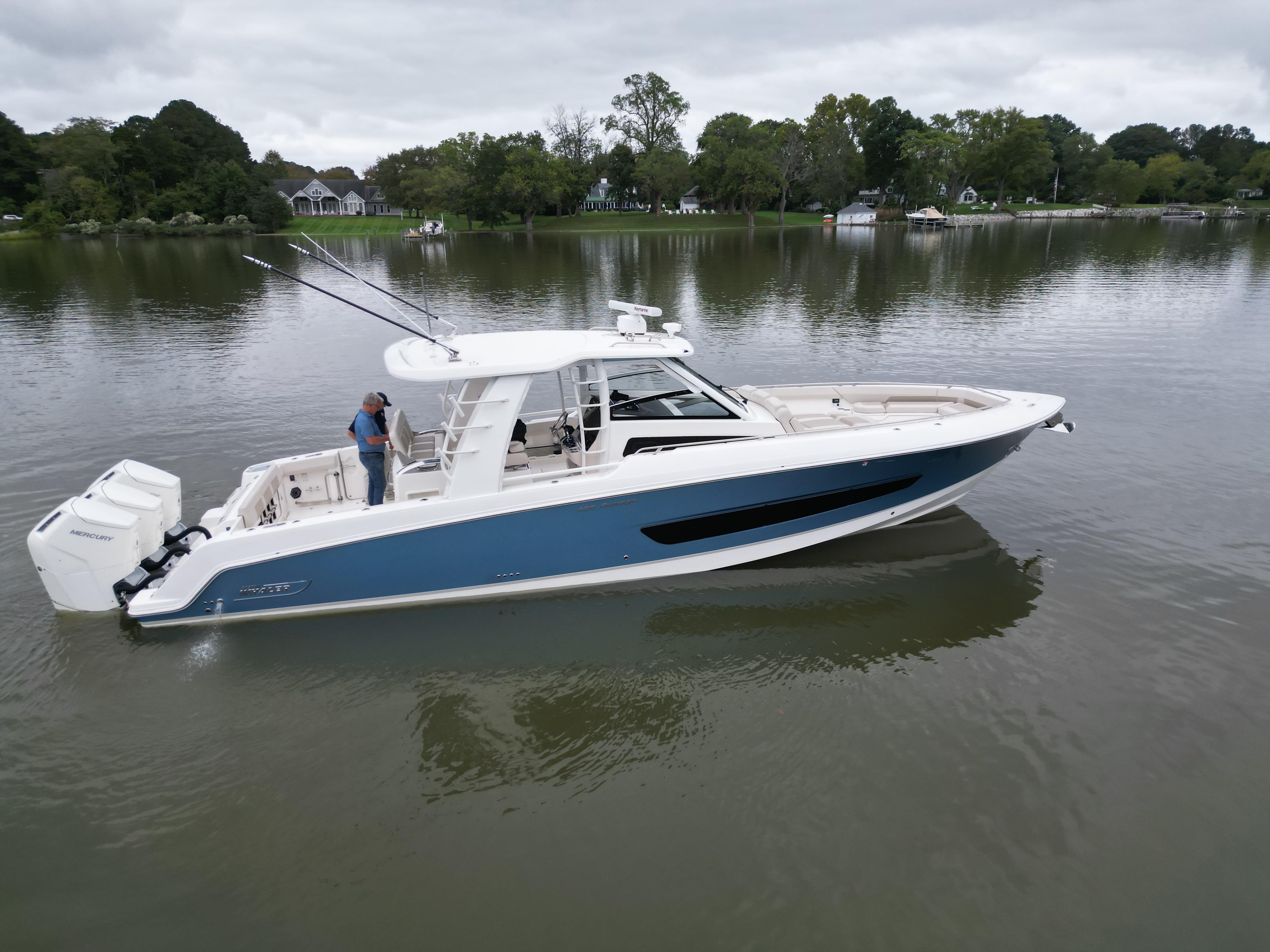 2023 Boston Whaler 420 outrage