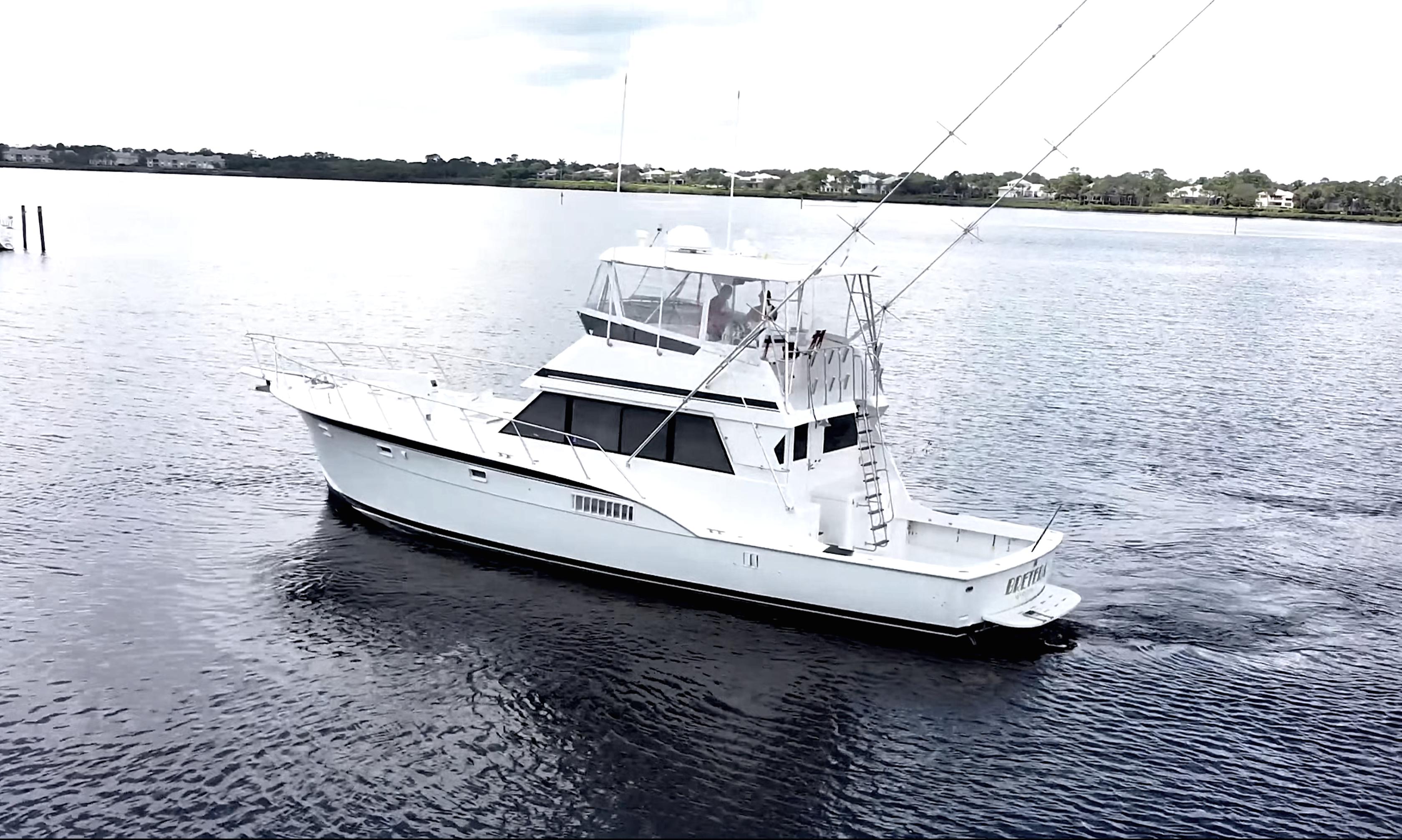 53 ft hatteras motor yacht for sale