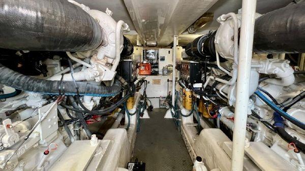 Bertram 60' Convertible - Engine Room