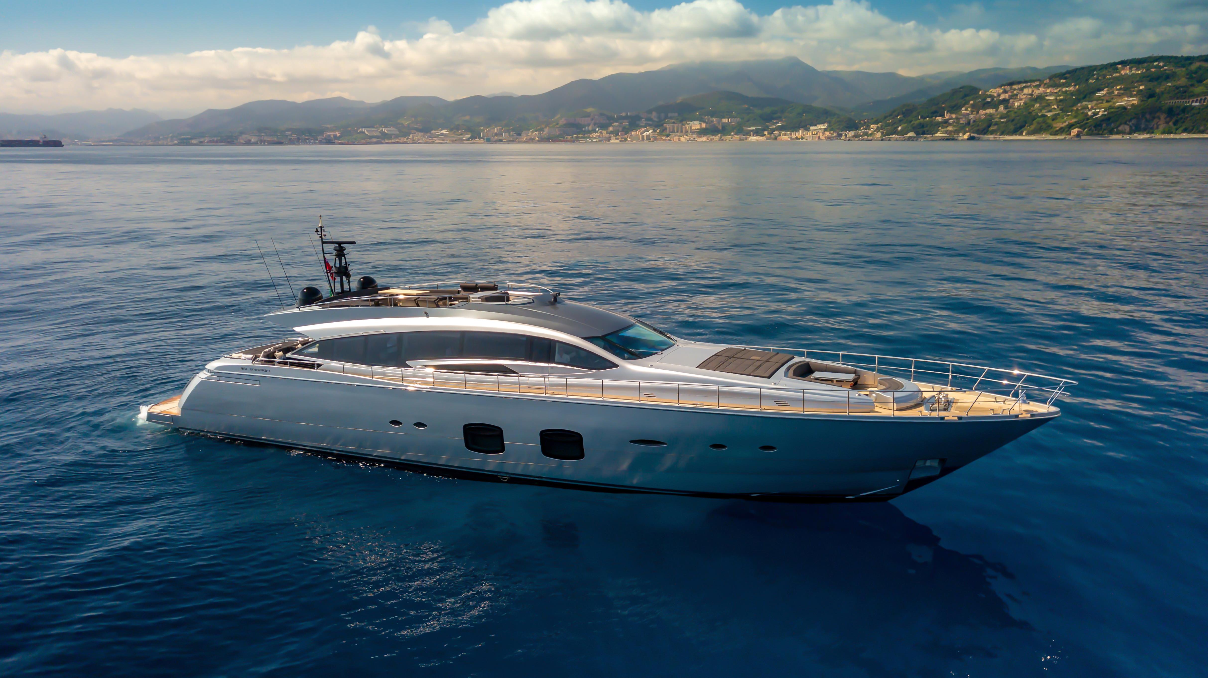 Pershing 108 for sale BlackOrange Superyacht