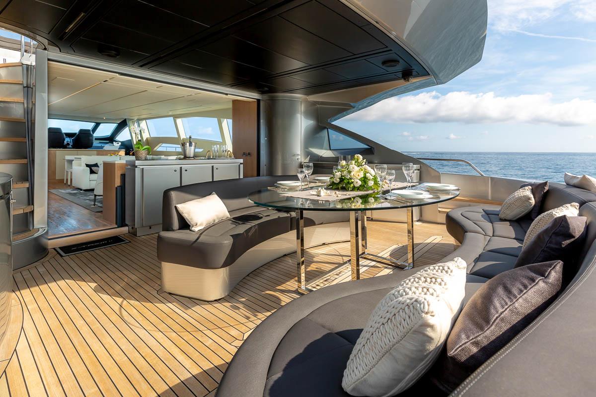 Pershing 108 for sale BlackOrange Superyacht