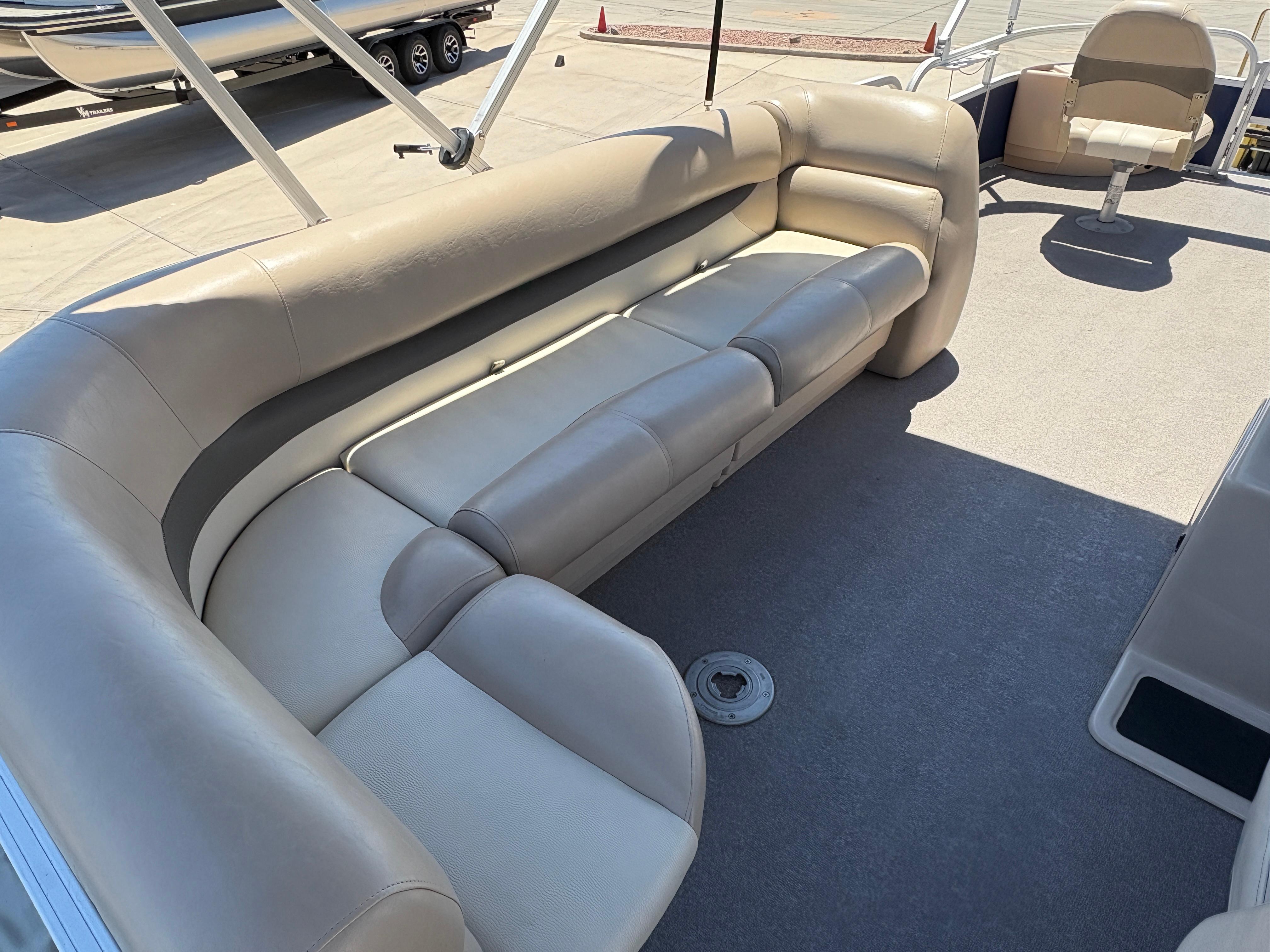 2016 Sun Tracker Fishin' Barge 24 DLX #TRW4541 inventory image at Sun Country Marine Group, Lake Havasu City, AZ 2016 Sun Tracker Fishin' Barge 24 DLX #TRW4541 inventory image at Sun Country Marine Group, Lake Havasu City, AZ