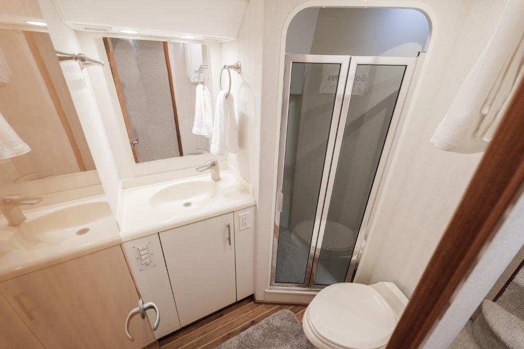 Viking 61 Sold Days - Interior Guest Stateroom Head