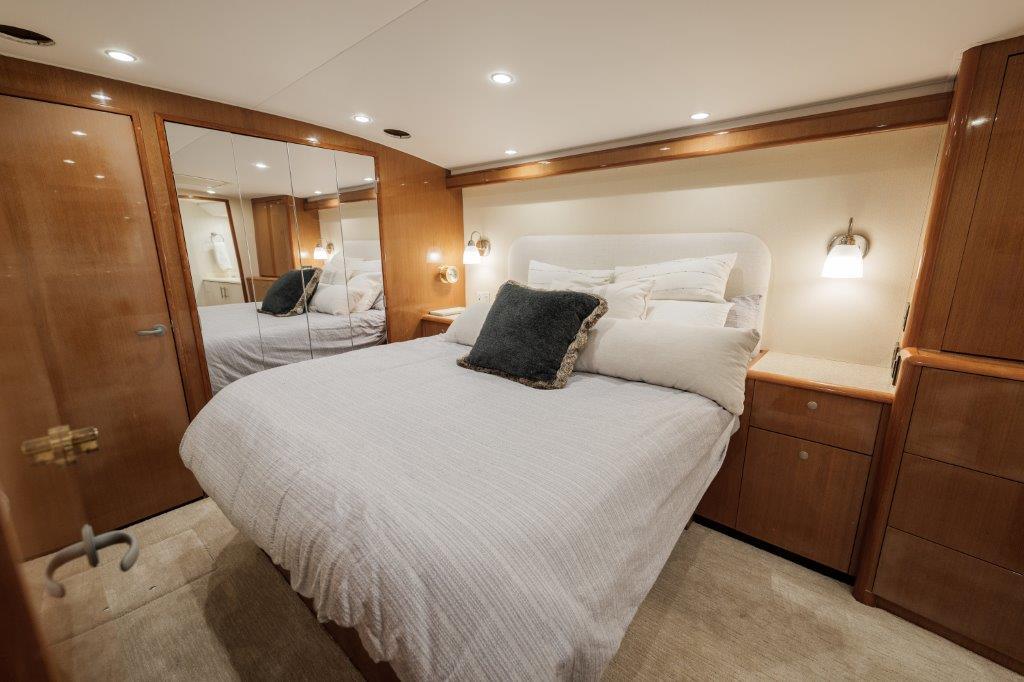 Viking 61 Sold Days - Interior Master Stateroom