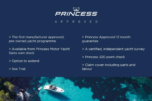 Princess Motor Yacht Sales - Used Princess F50